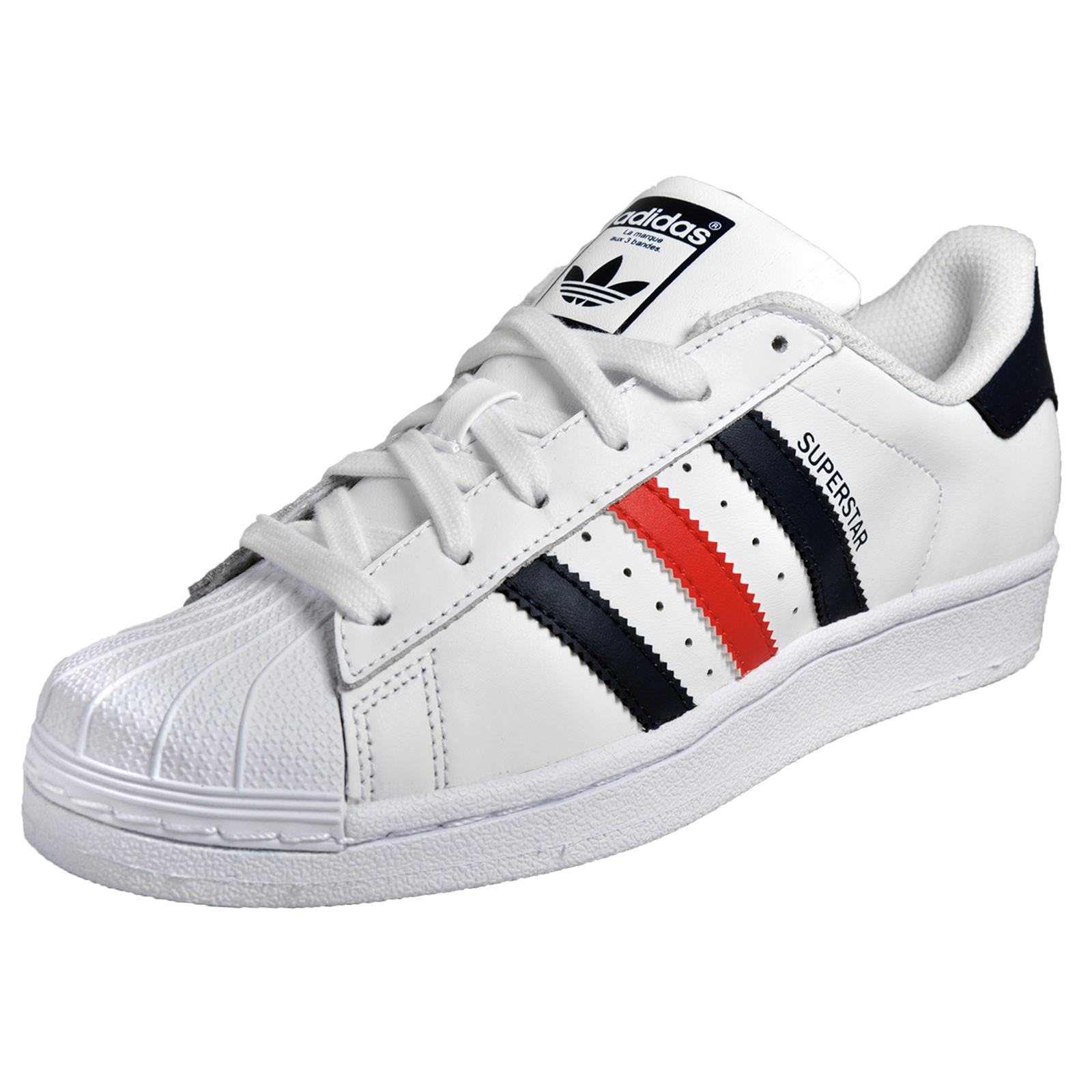 Adidas Originals Superstar Foundation Mens Classic Casual Retro Trainers White | eBay