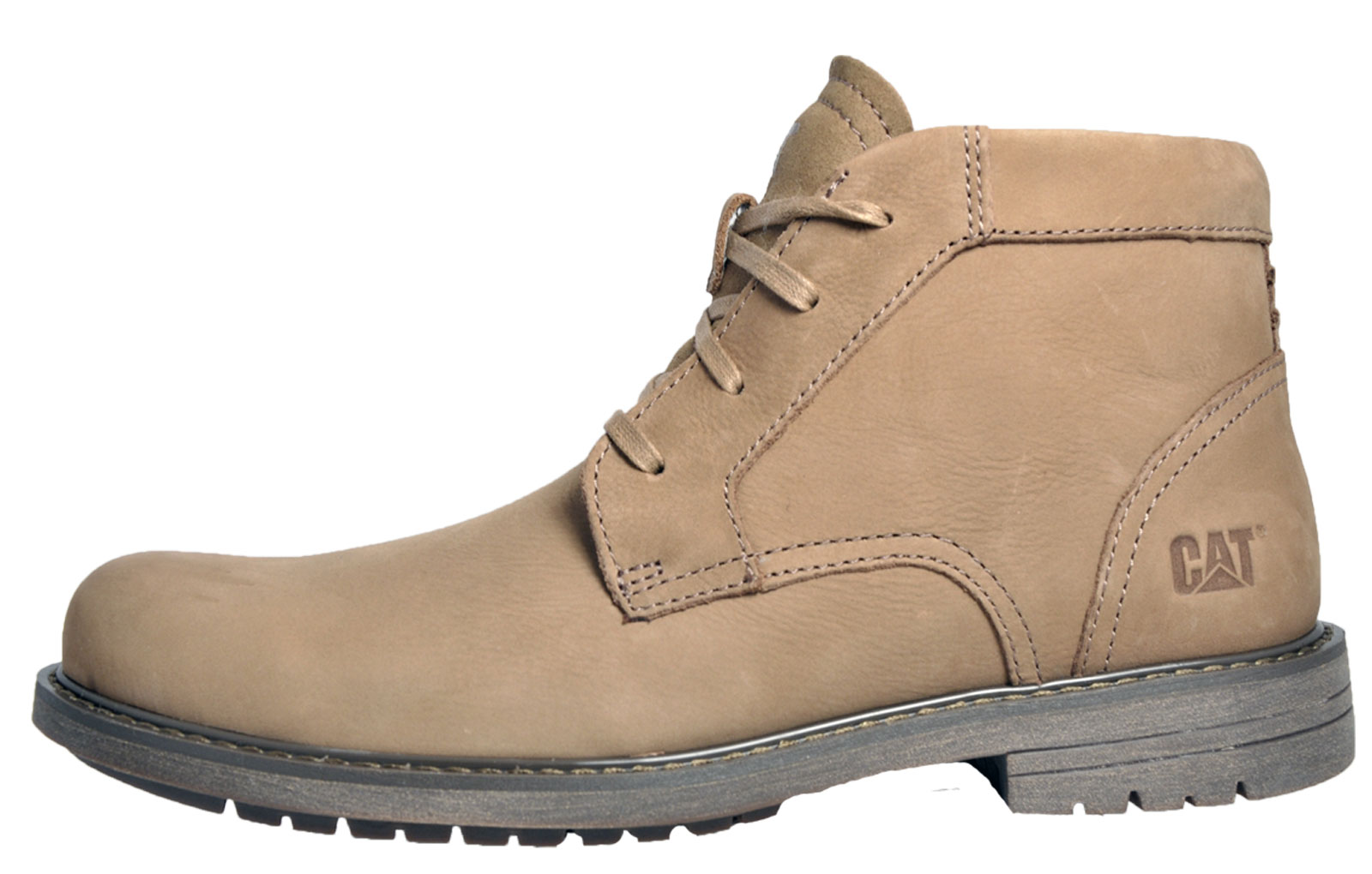 Caterpillar CAT Brock Mens Casual Outdoor Leather Dress Ankle Boots