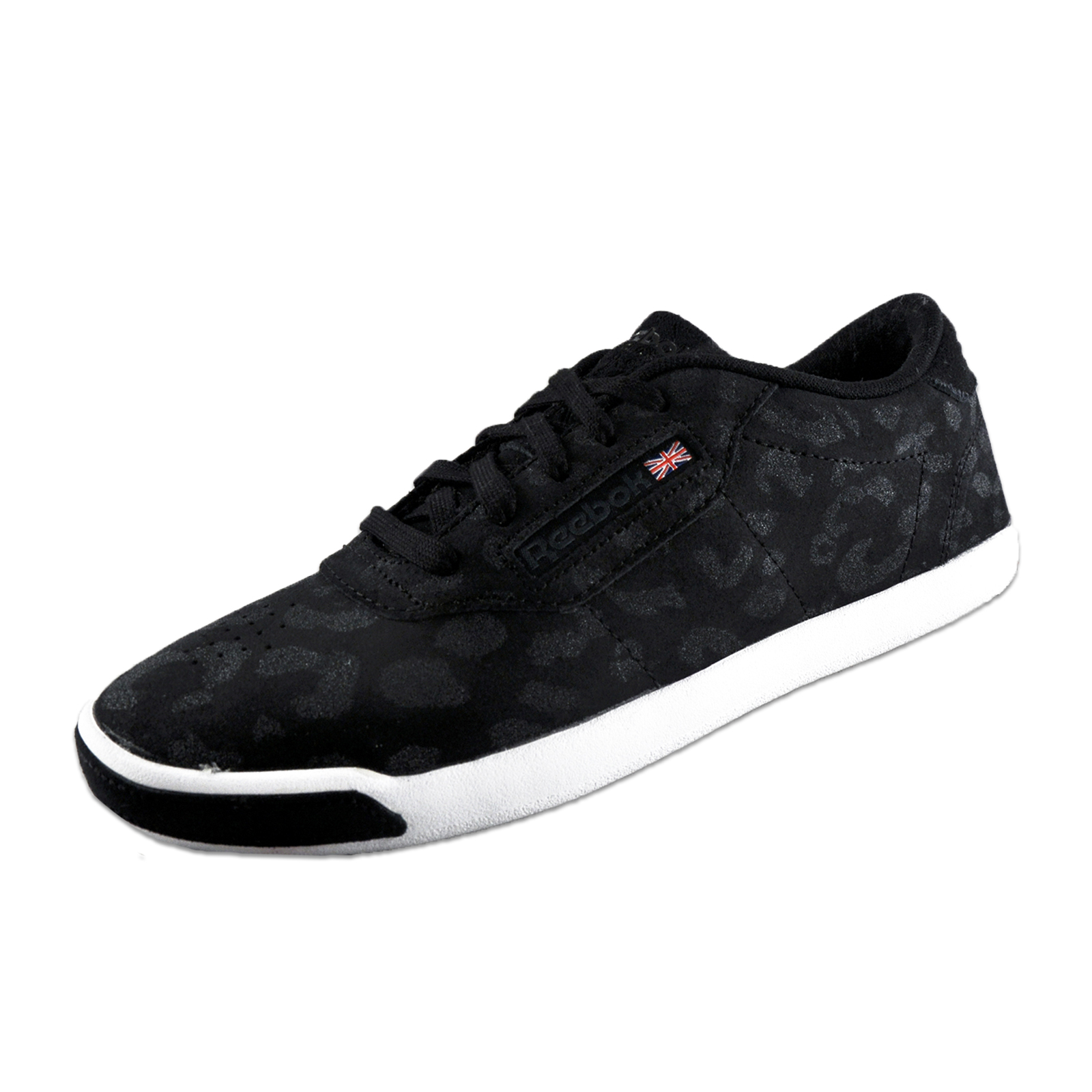 ladies black reebok classics