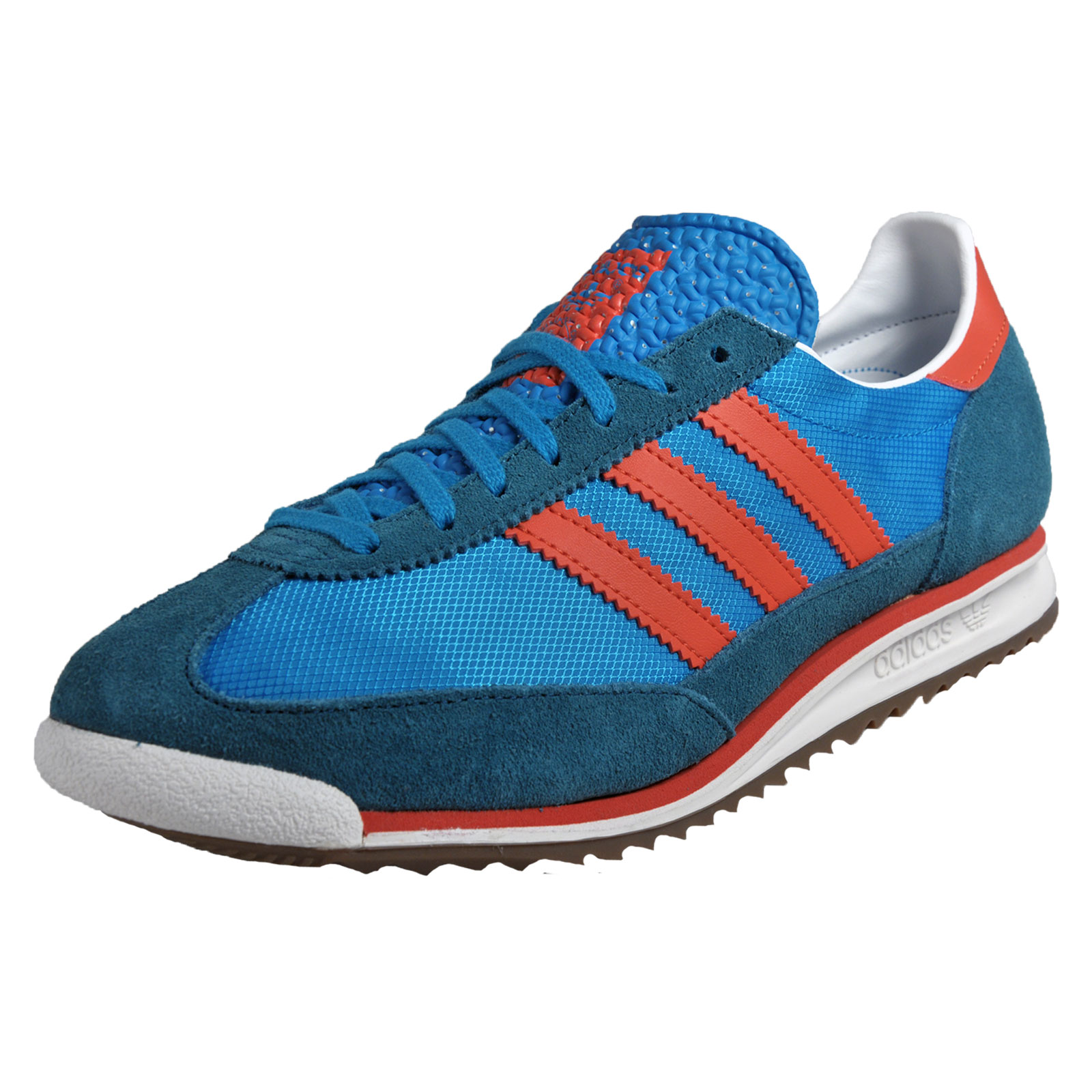 Adidas Originals SL72 Mens Classic Casual Vintage Retro Trainers Blue ...