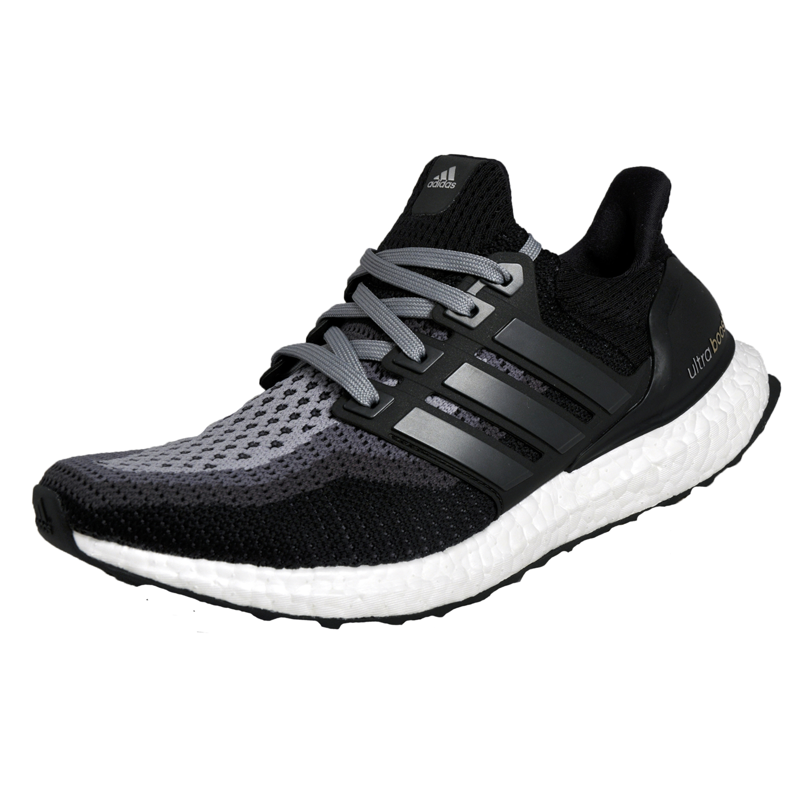 Adidas Ultra Boost Primeknit Mens Running Shoes Fitness Gym Trainers Black