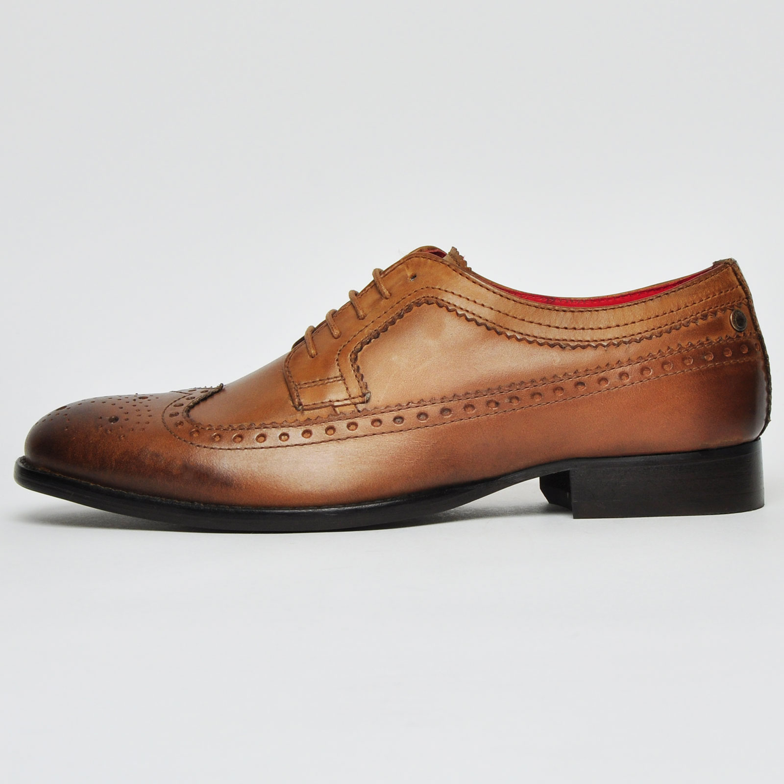 Detalles de Base london Bailey Hombre Vestido Formal Elegante Zapatos Brogue Cuero Marrón Detalles de Base london Bailey Hombre Vestido Formal Elegante Zapatos Brogue Cuero Marrón