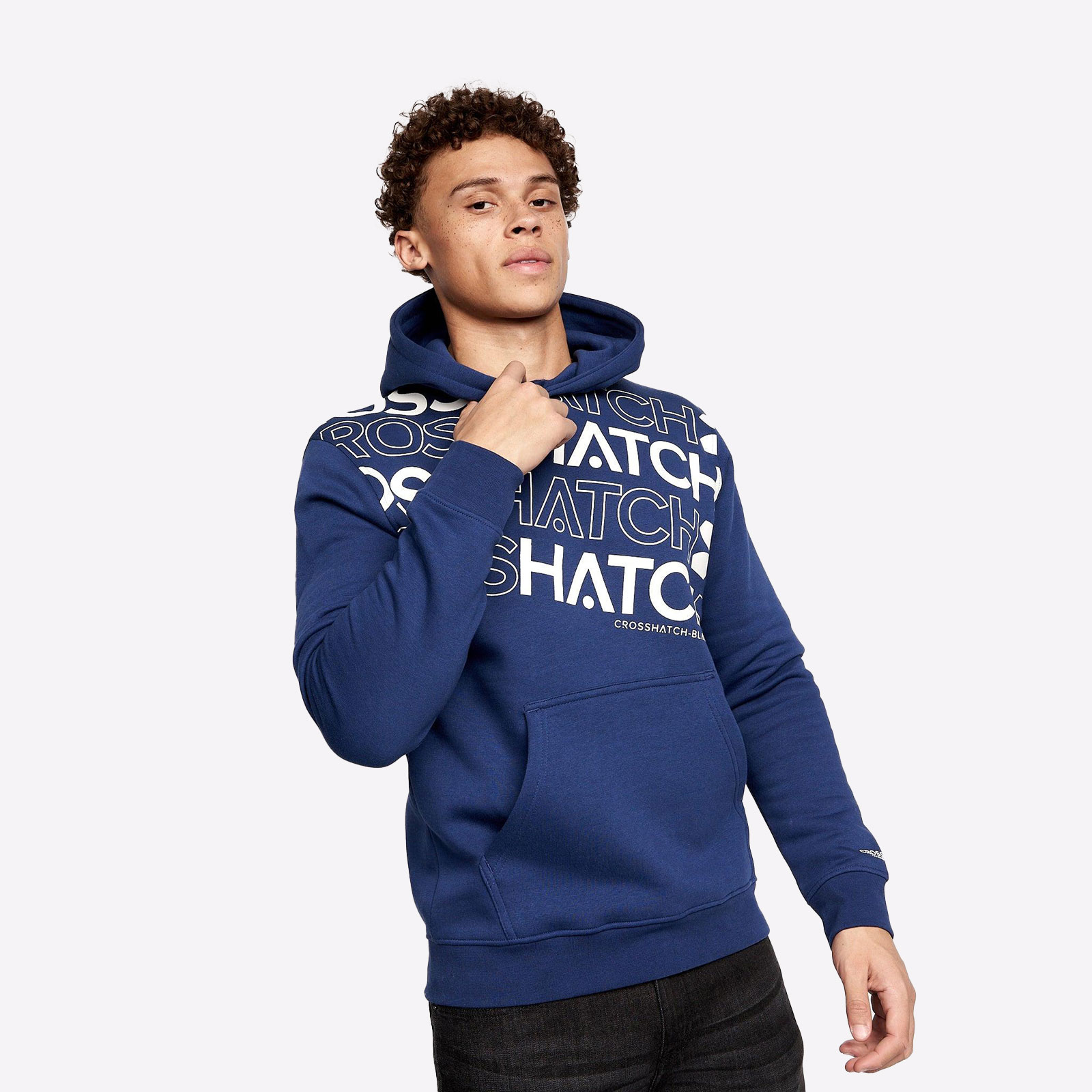 Crosshatch Hensal Mens 2-Pack Comfort Designer Jumper Sweater