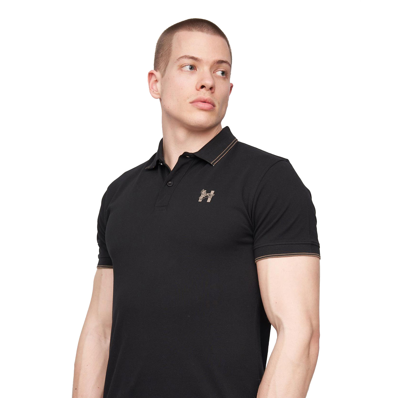 Henleys Henflare Mens Casual Formal Designer Fashion Button Up