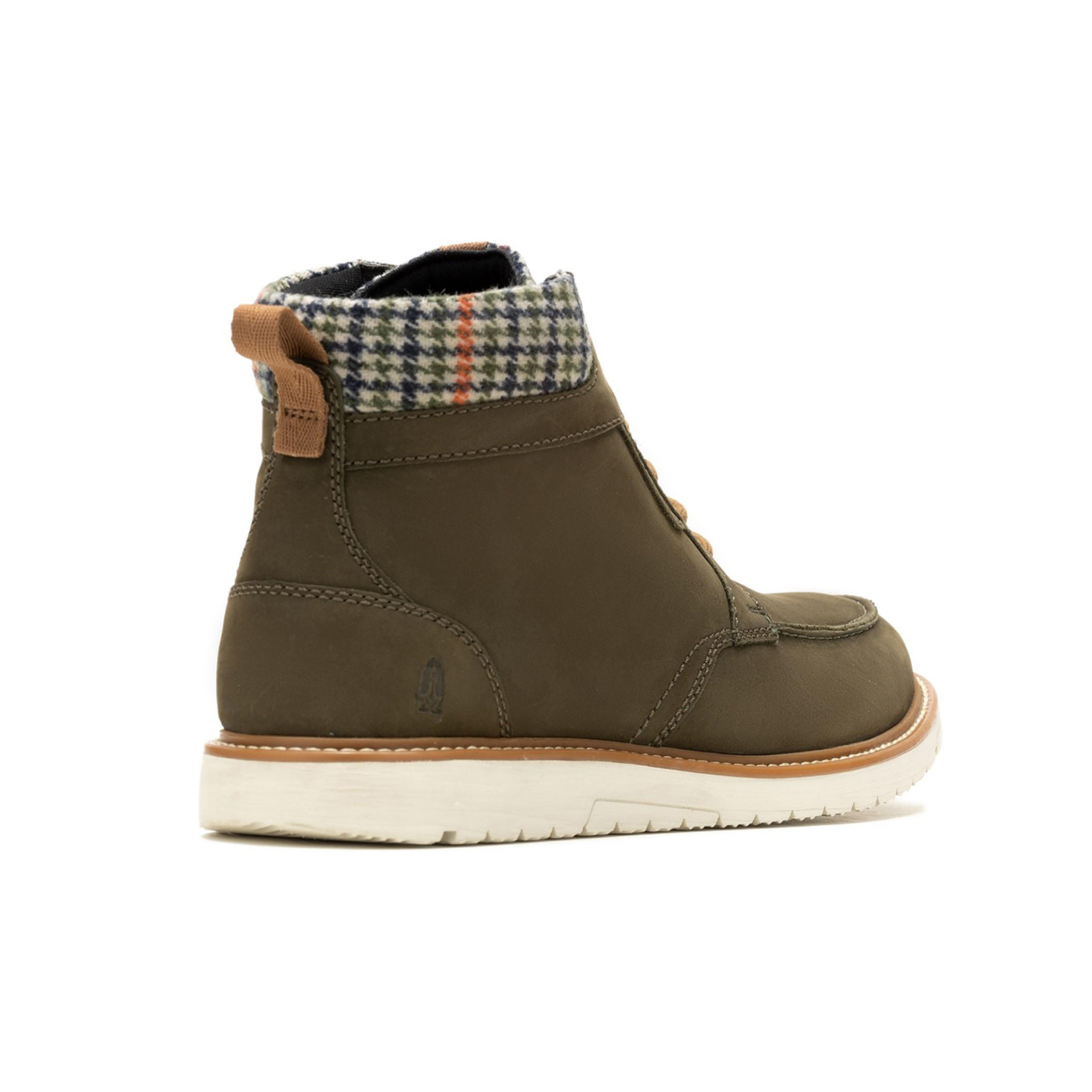 Hush Puppies Men’s Jenson Boots Classic Comfort Leather in Olive Green, size 13 Say hello to the new autumn winter men main image 3