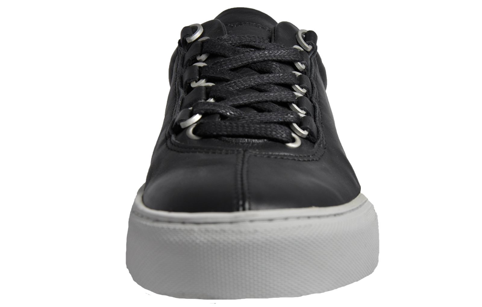 k swiss black leather trainers