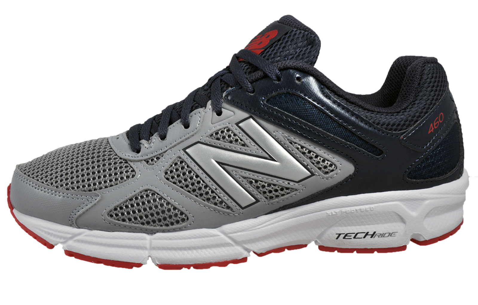 New Balance 460 Mens Running Fitness Gym Trainers Silver