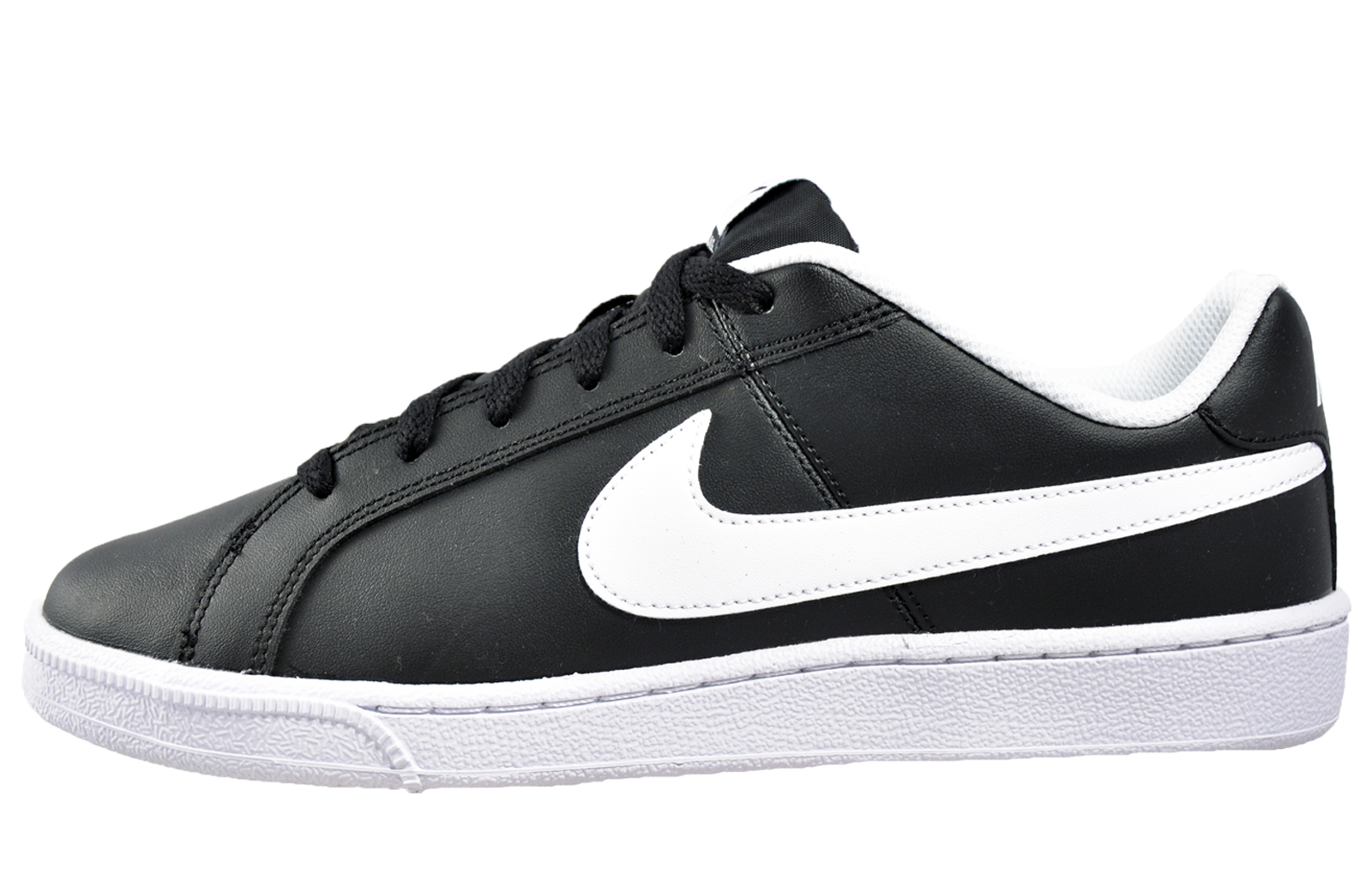 Nike Court Royale Mens Classic Retro Leather Trainers Black New 2016 | eBay