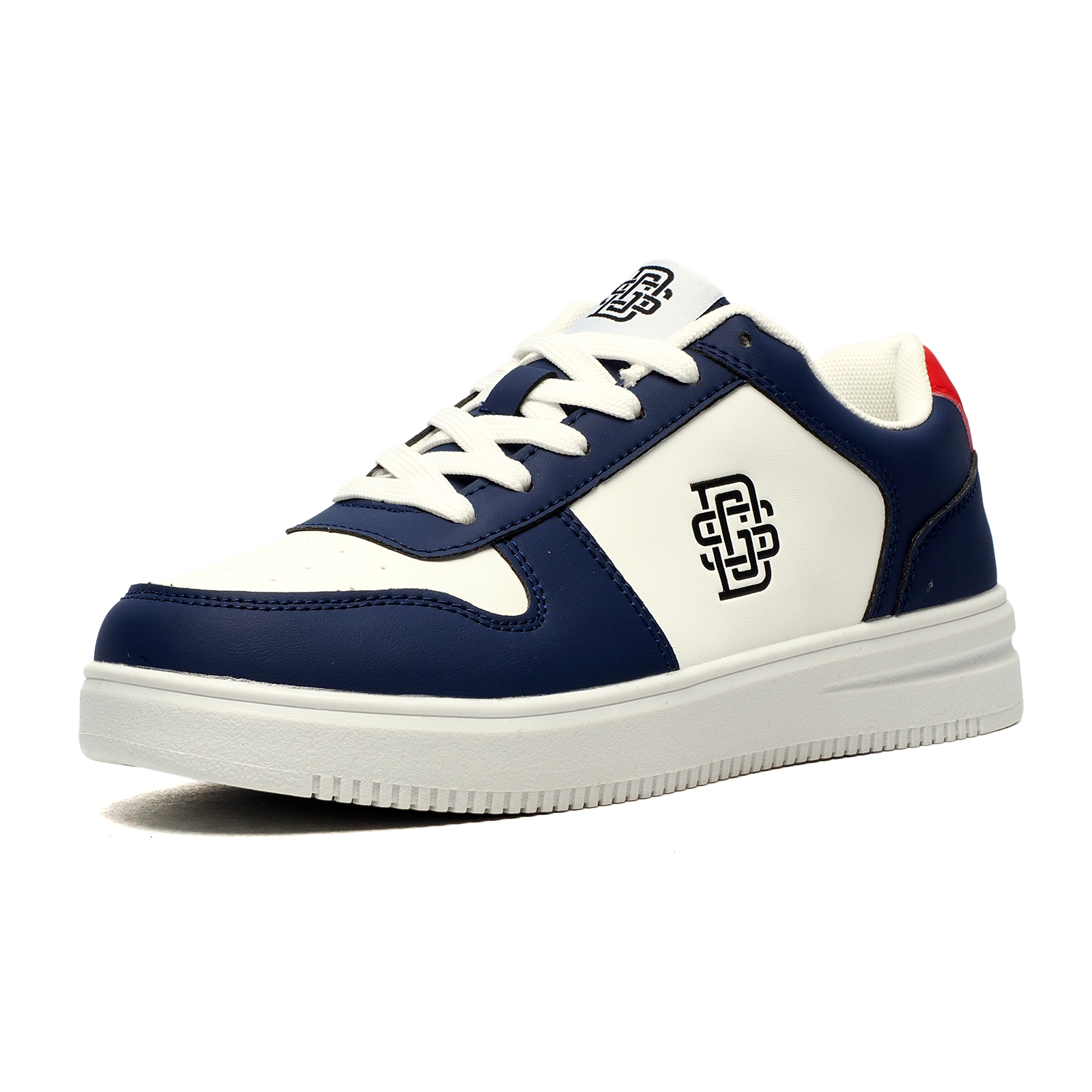 Duffer George Legacy Mens Low-Top Trainers Smart Casual Sneakers Navy