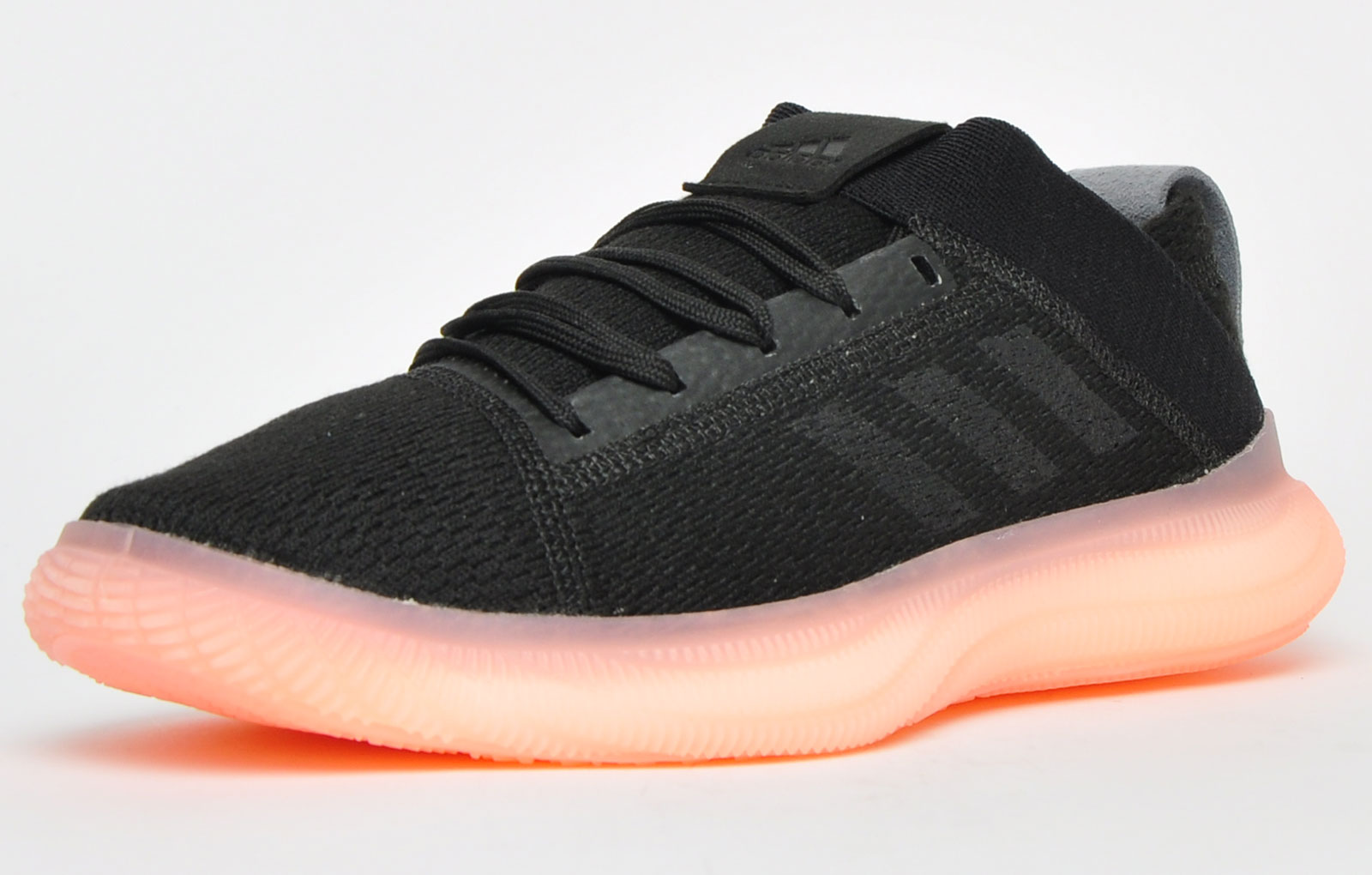 Adidas PureBOOST Trainer Womens Trainers, Size 5.5 in Black / Salmon - By Express Trainers