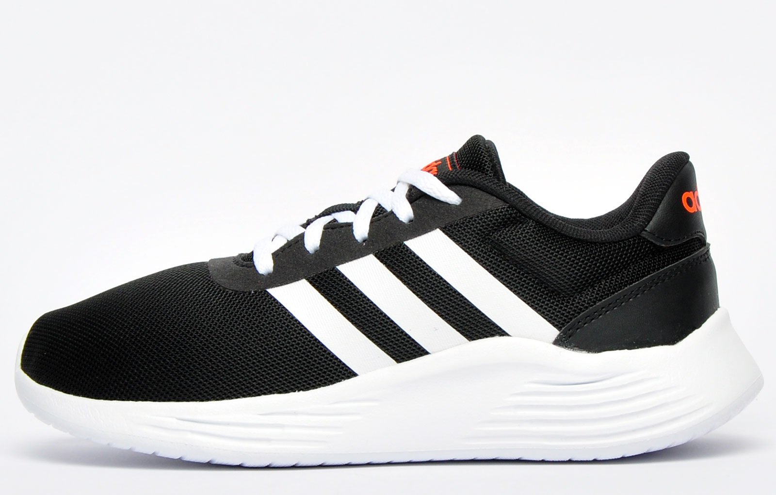 adidas lite racer junior trainers black