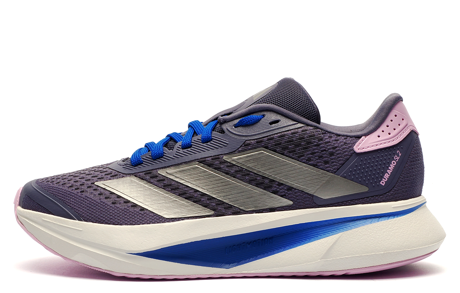 Adidas Duramo Sl2 Womens Running Shoes | Running Trainers  | Violet / Iron / Bliss Lilac  | UK Size 7.5