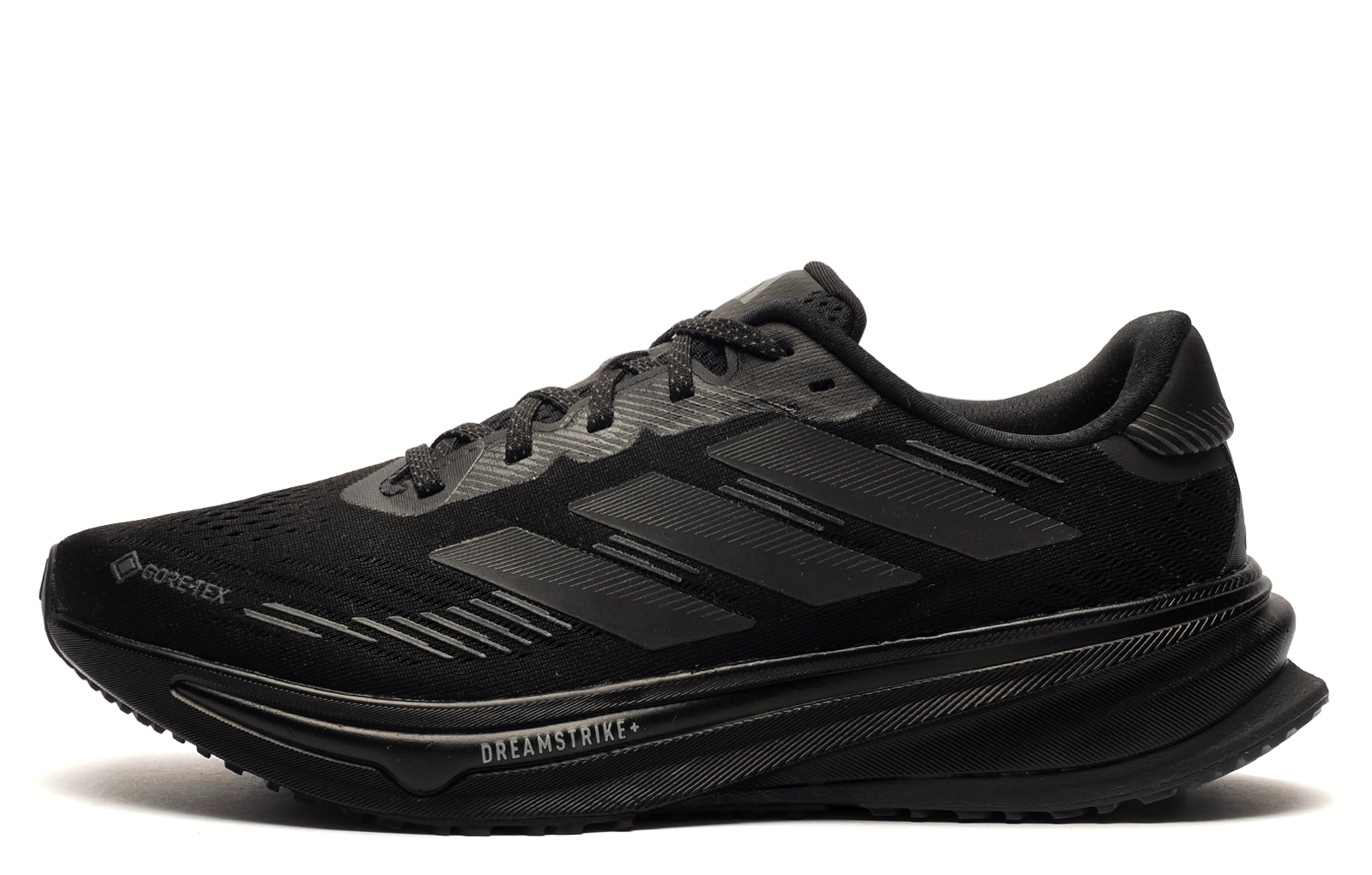 Adidas Supernova Rise Gtx Gore-Tex Waterproof Running Shoes Men's | Running Trainers  | Black  | UK Size 8