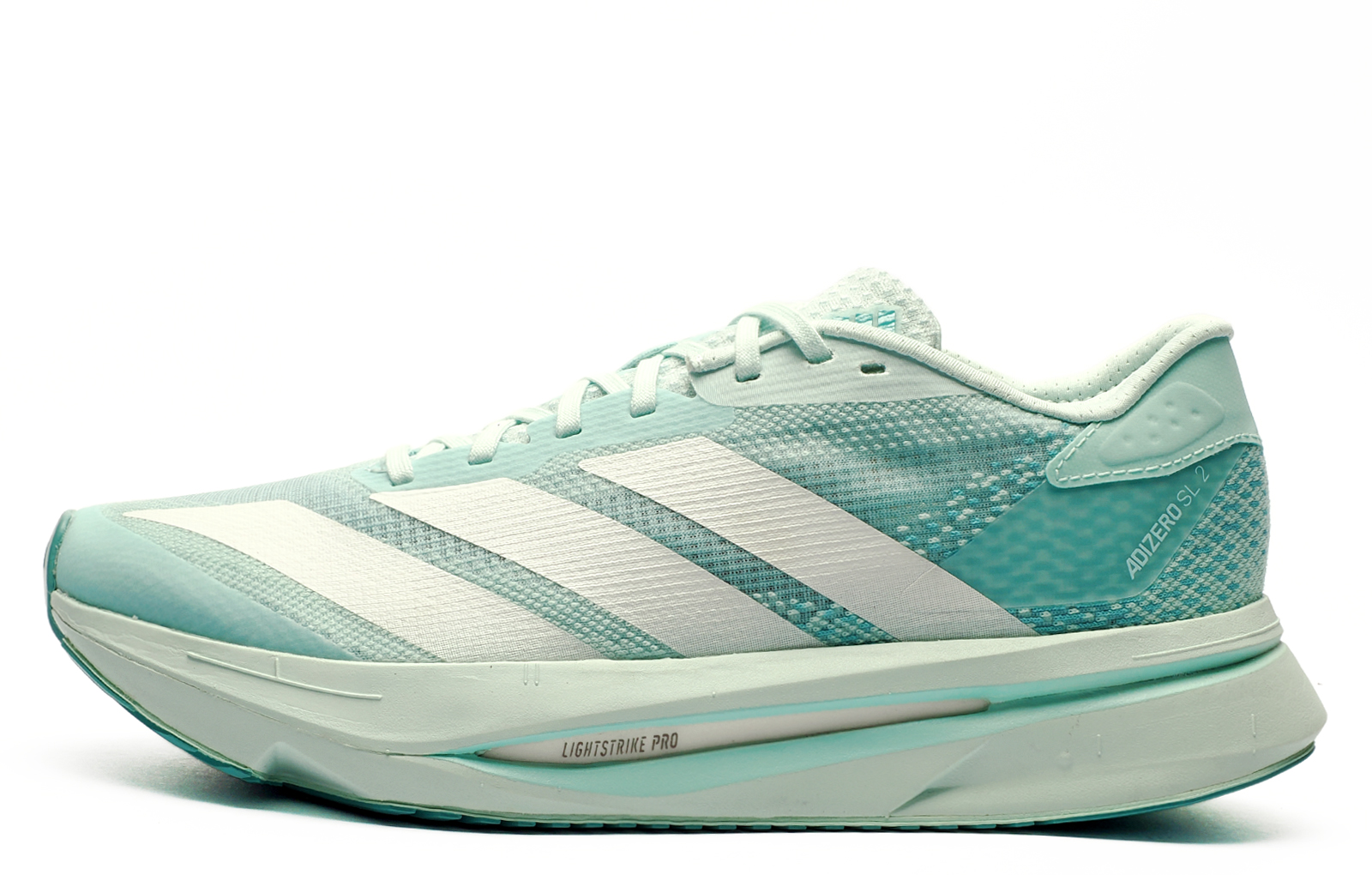 Adidas Adizero Sl2 Womens Running Shoes | Running Trainers  | Halo Mint / White / Aqua  | UK Size 5