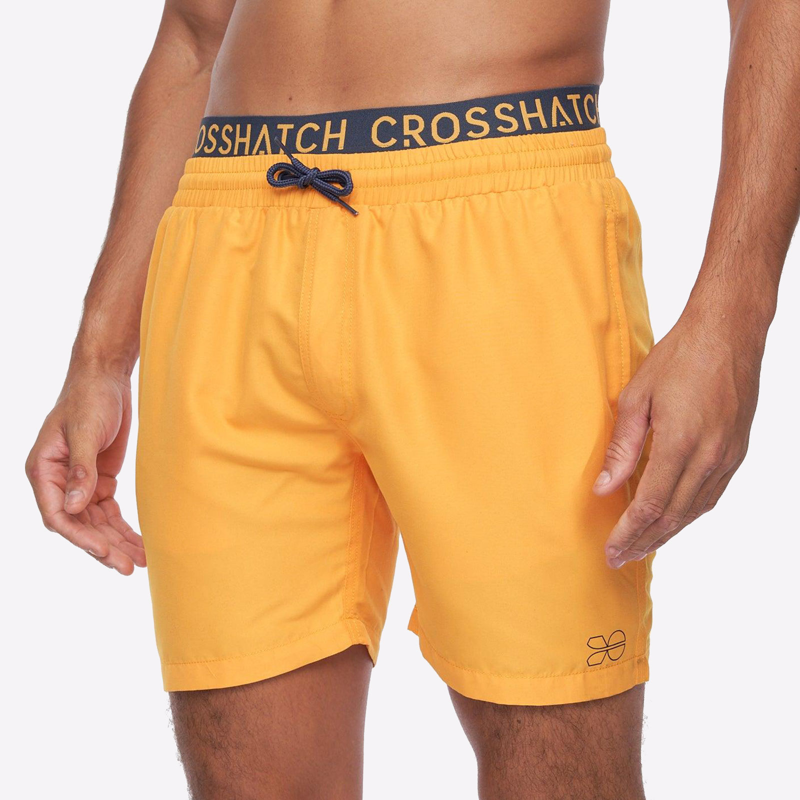 Crosshatch Bandout Swim Shorts Mens - BTM-1481