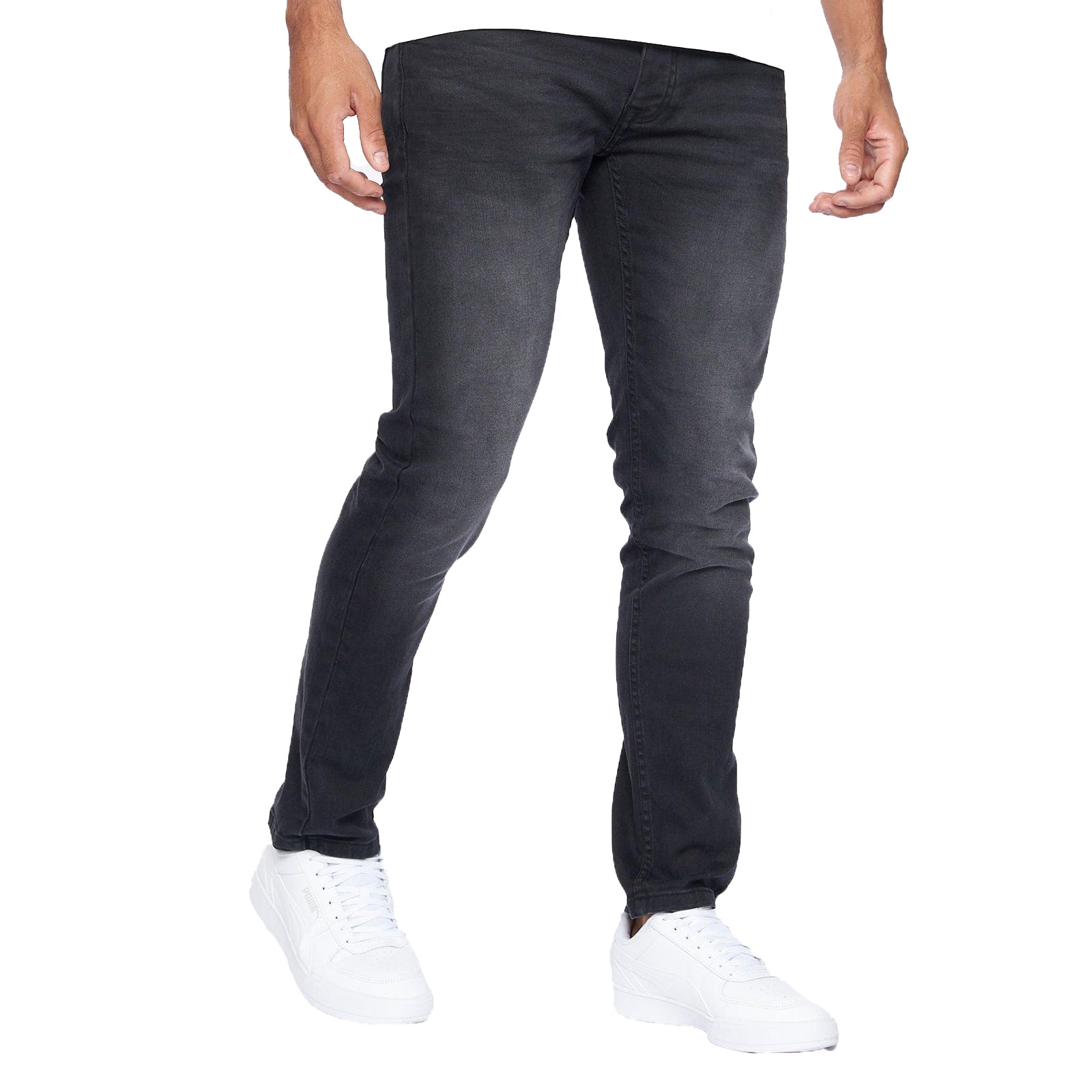 Crosshatch Barbeck Slim Fit Jeans Men's  Size:  Colour : Black Wash W36 L34 In Black Wash