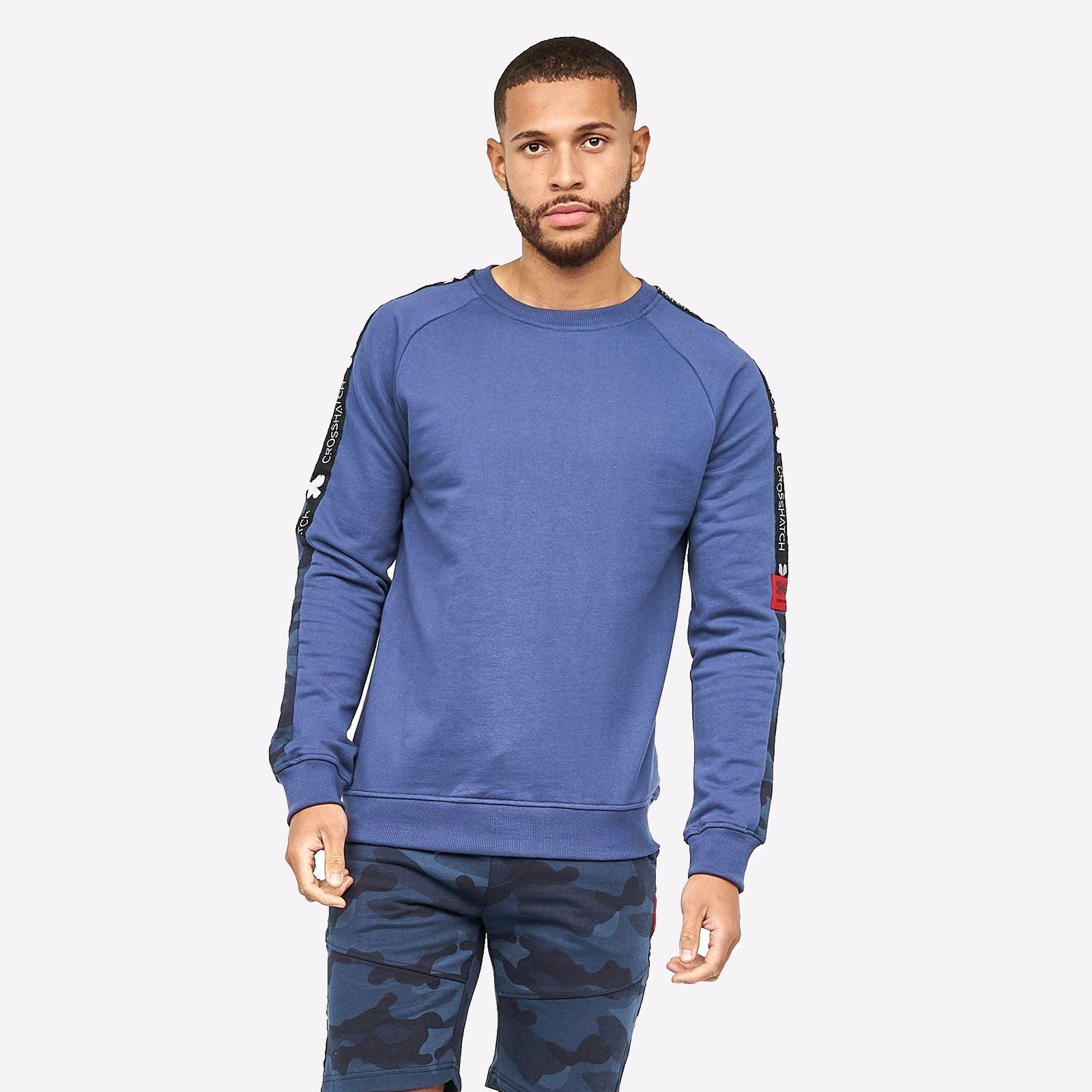 Crosshatch Brickmore Sweatshirt Mens - BTM-1627