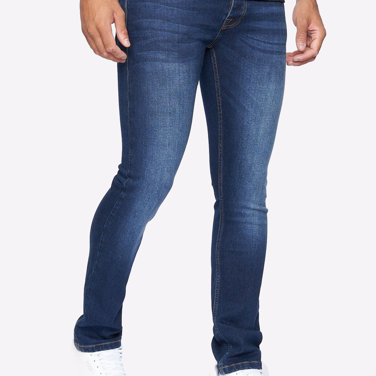 Crosshatch Buraca Slim Fit Jeans Mens - BTM-1631
