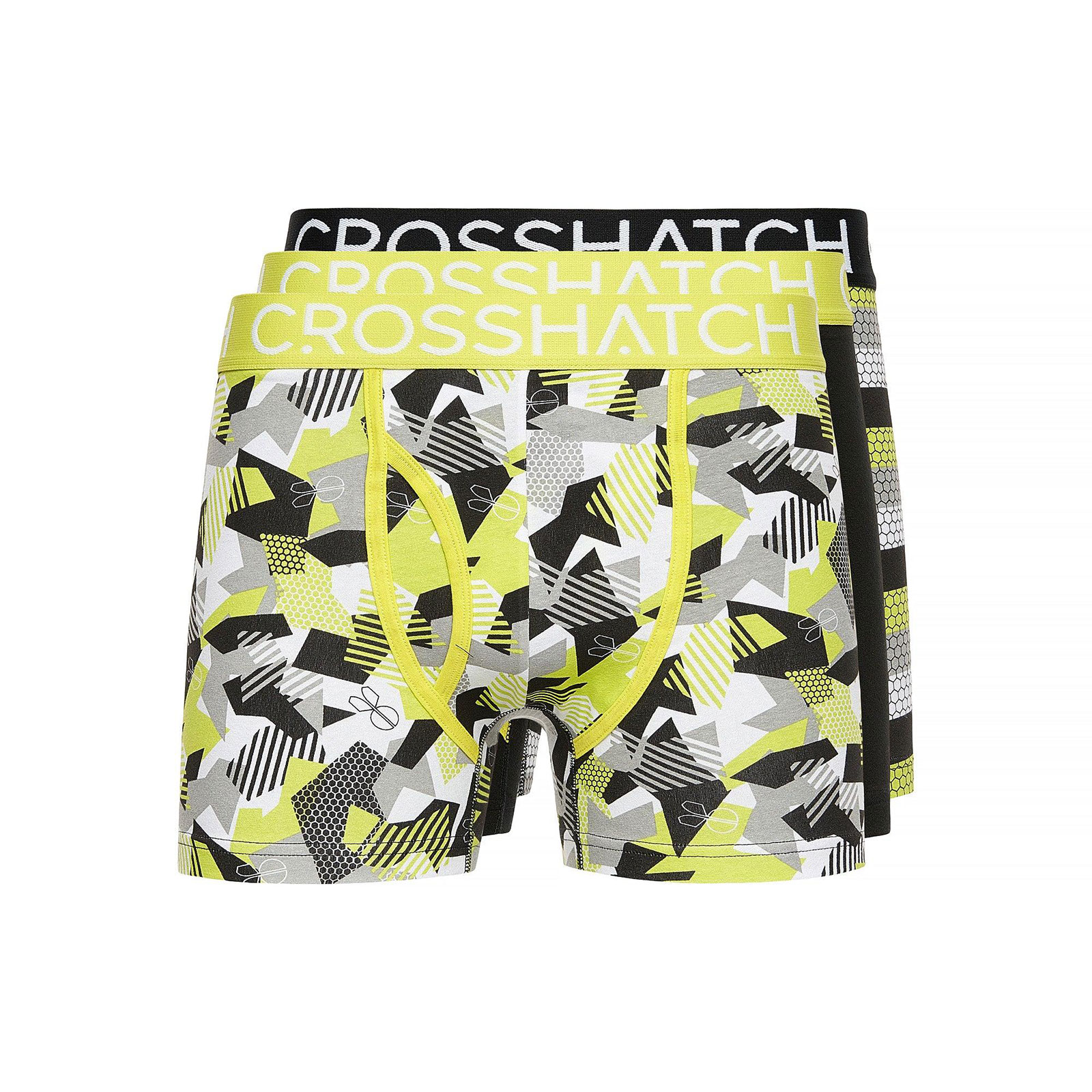 Crosshatch Crystaline 3-Pack Boxers Men's