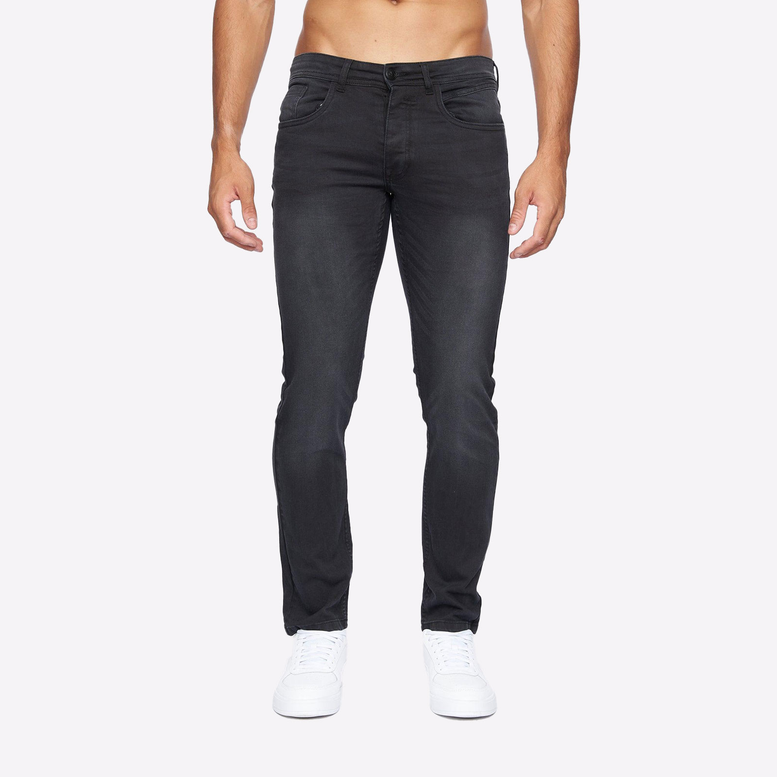 Crosshatch Malcolm Jeans Men's (Slim Fit)  Size:  Colour : Black Wash W40 L32 In Black Wash