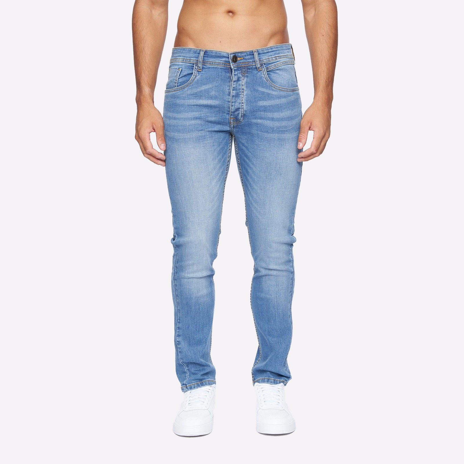 Crosshatch Malcolm Jeans Men's (Slim Fit)  Size:  Colour : Light Wash W40 L32 In Light Wash