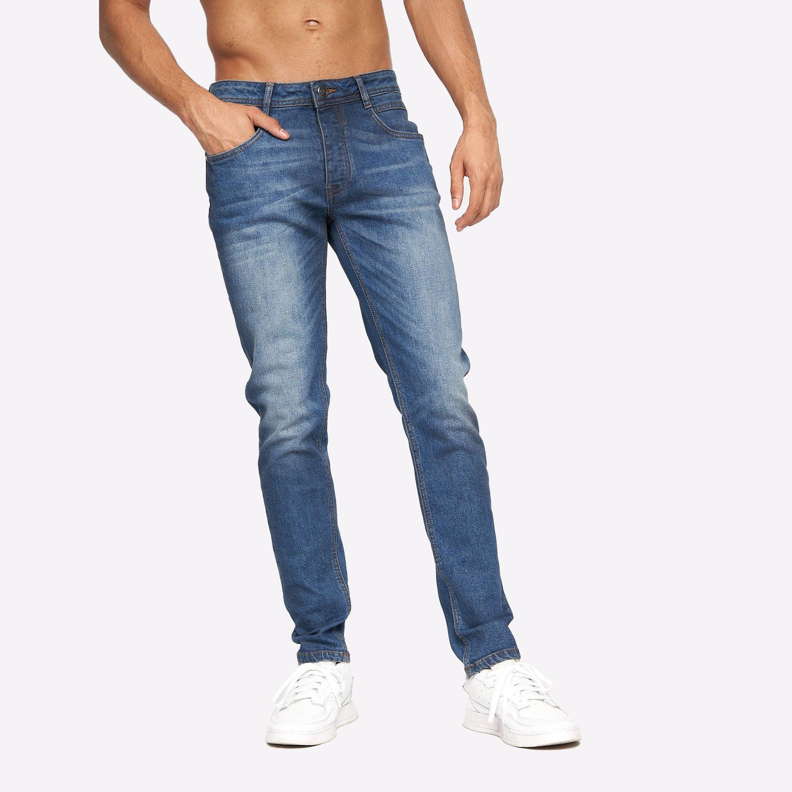 Crosshatch Malcolm Jeans Men's (Slim Fit)  Size:  Colour : Stone Wash W40 L30 In Stone Wash