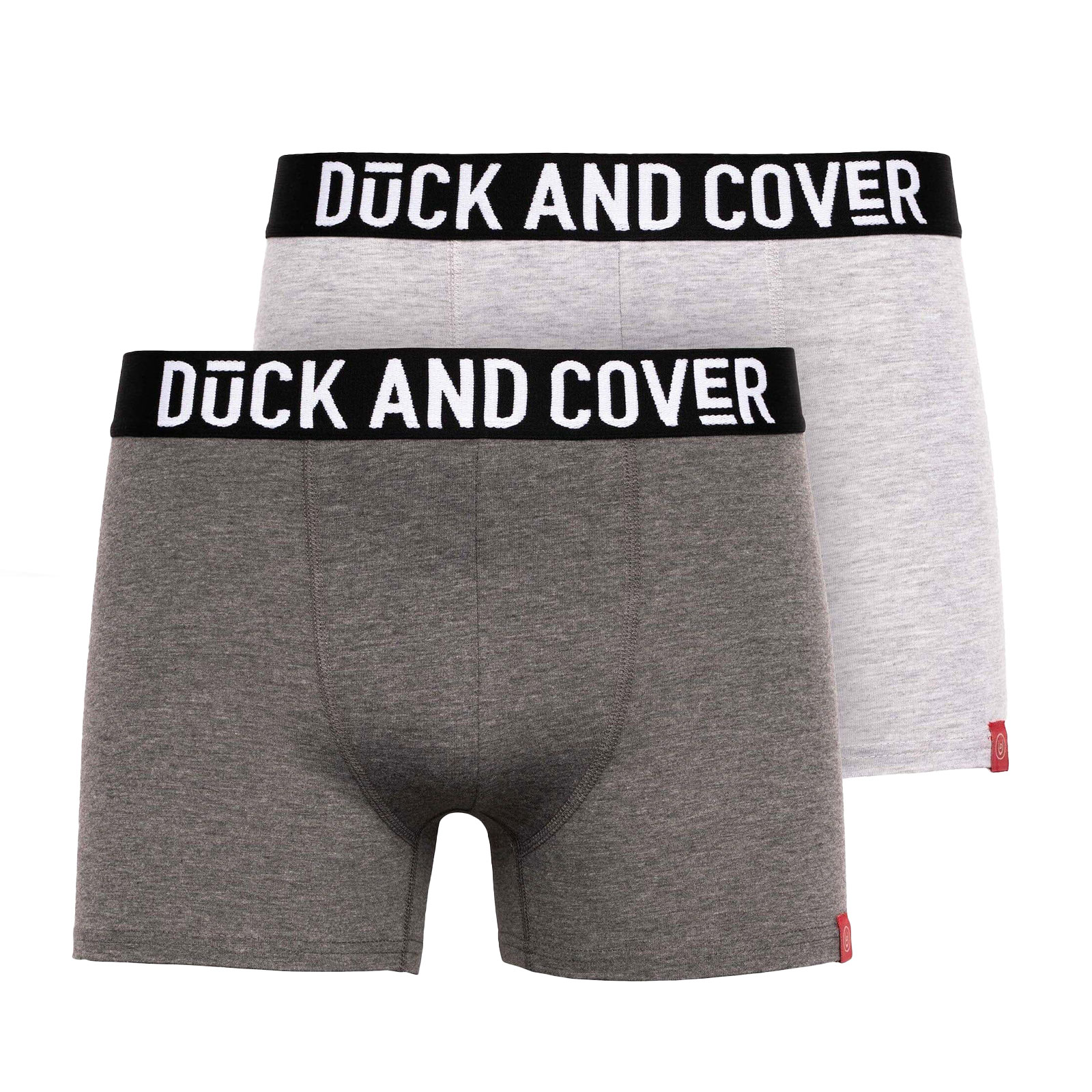 Duck And Cover Darton 2Pk Boxer Shorts Men's  Colour : Grey
