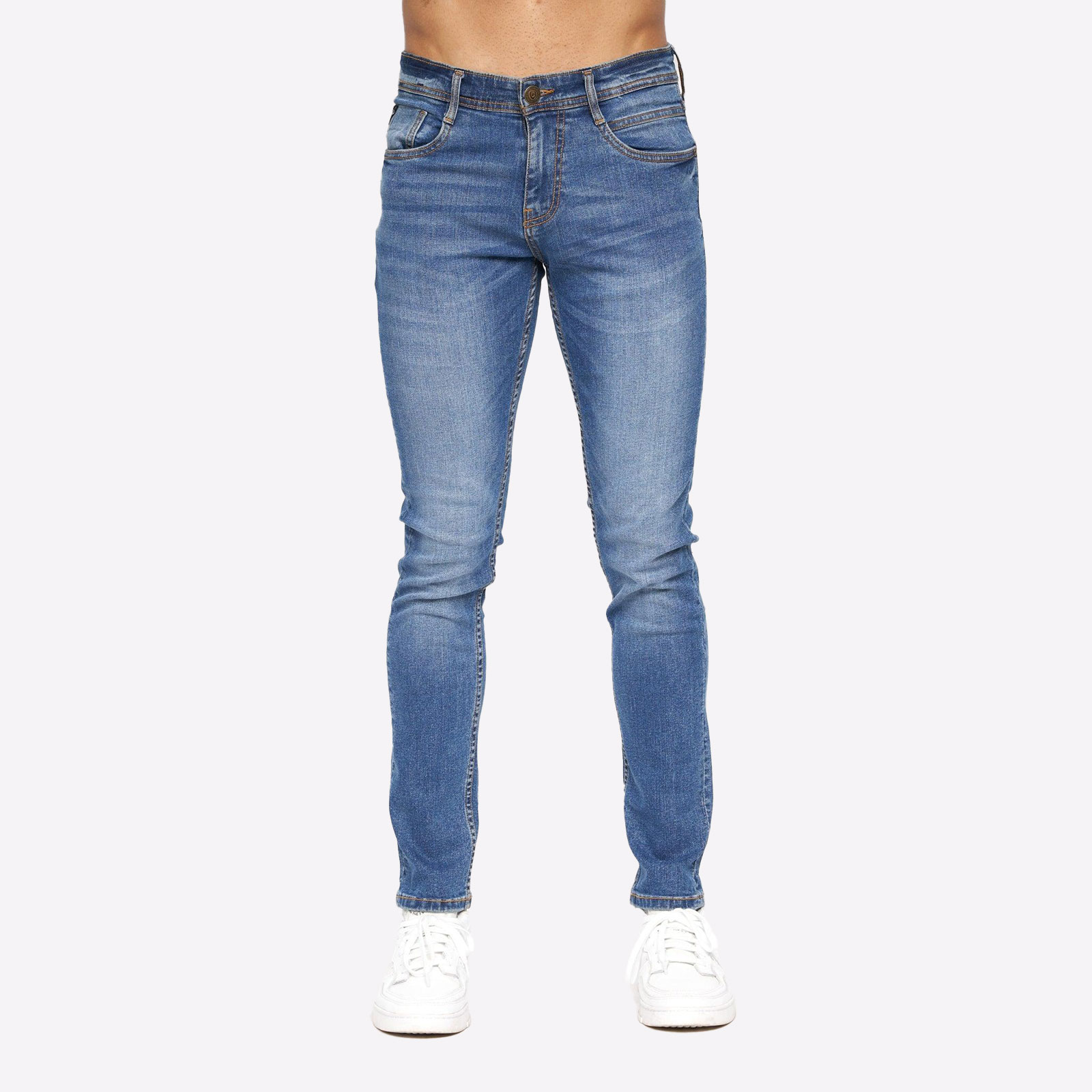 Duck And Cover Maylead Jeans Men's (Slm Fit) Trainers  Size:  Colour : Blue W32 L34