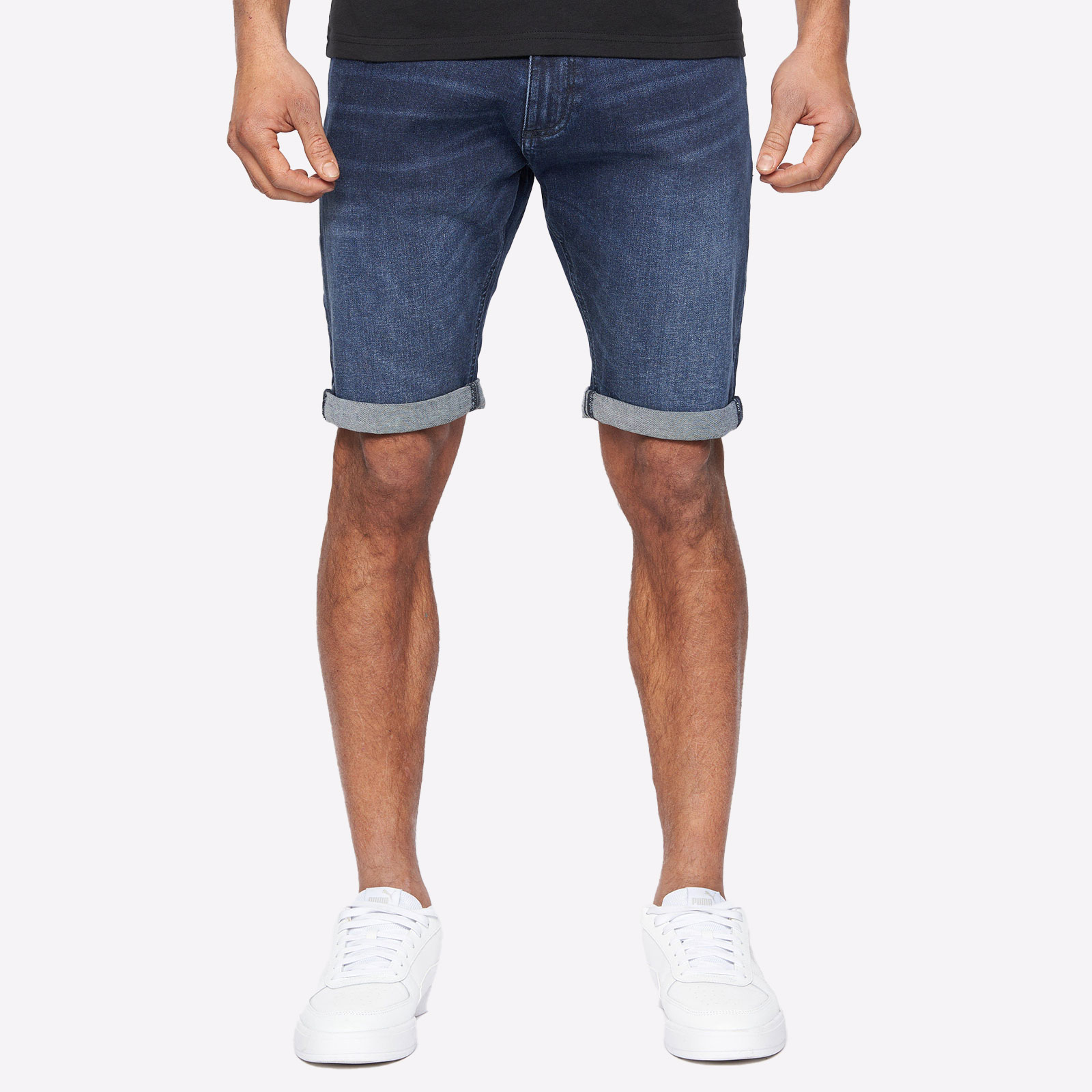 Duck And Cover Zeki Shorts Men's   Size: 4 Colour : Dark Wash / Navy