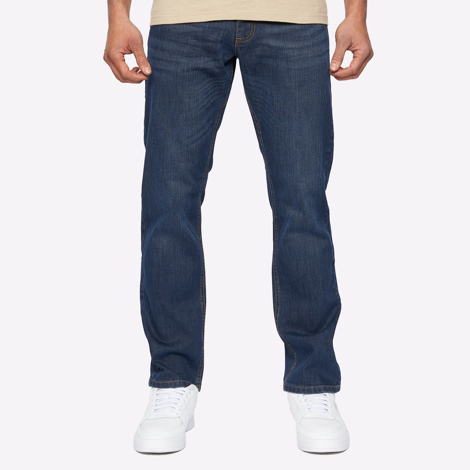 Duck And Cover Hydras Jeans Men's Trainers  Size:  Colour : Dark Wash / Navy W34 L34