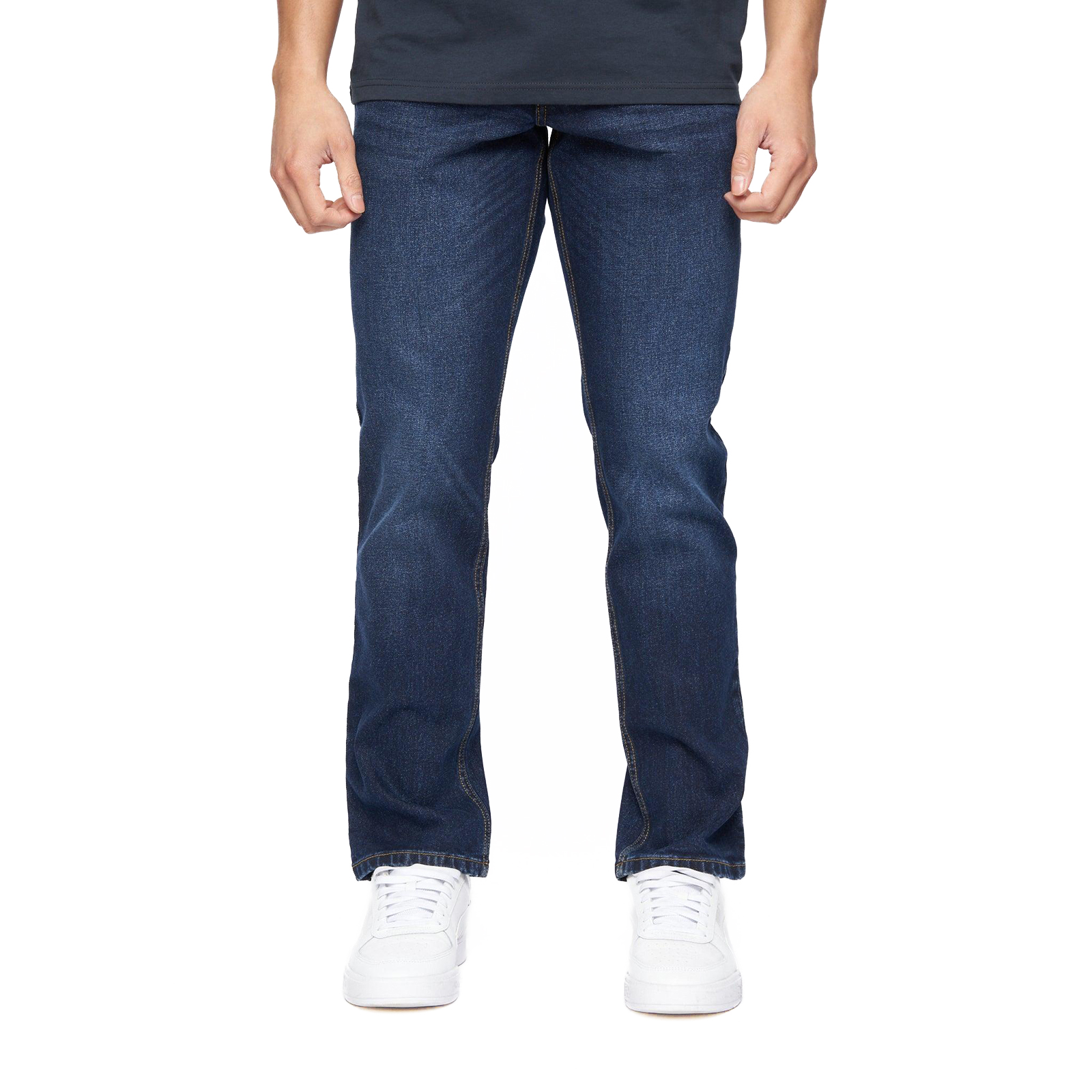 Crosshatch Chas Straight Fit Jeans Men's Trainers  Size:  Colour : Dark Wash W38 L34 In Dark Wash