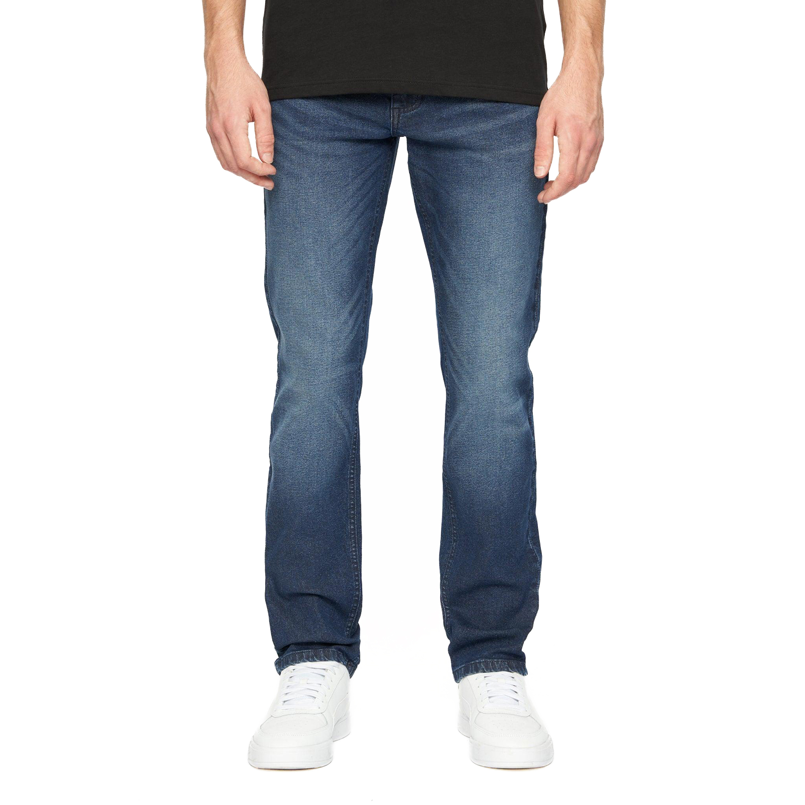 Crosshatch Svelte Jeans Men's |(Slim Fit)  Size:  Colour : Dark Wash W34 L30 In Dark Wash