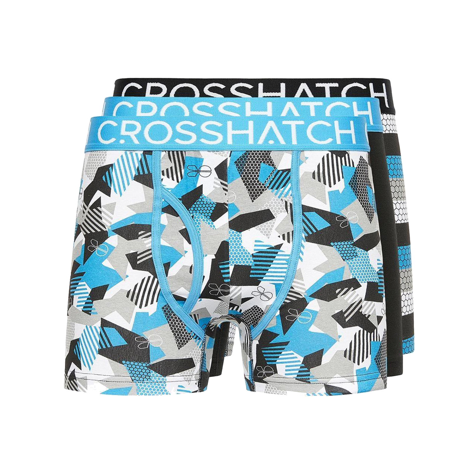 Crosshatch Crystaline Boxers Men's 3Pk
