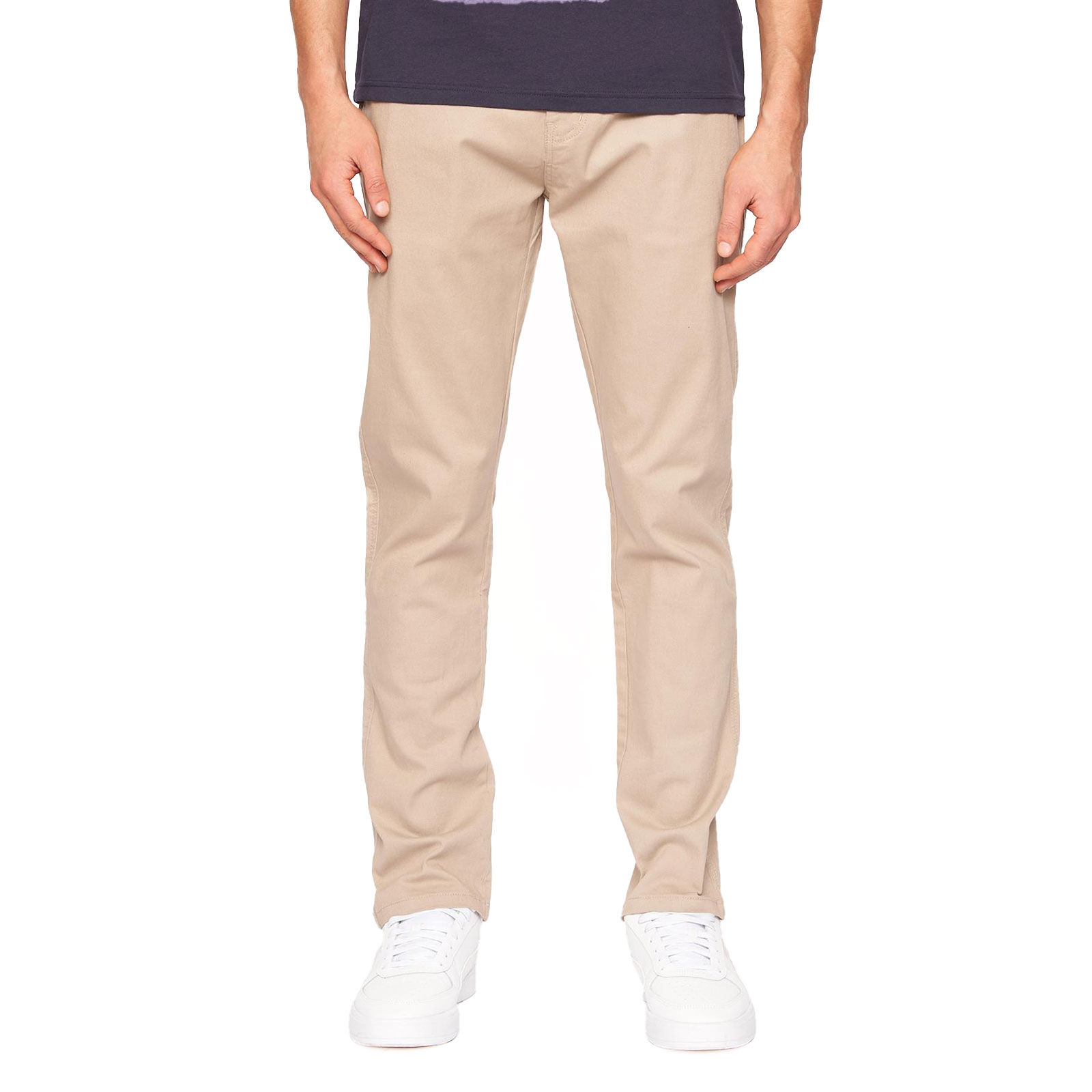 Crosshatch Roysden Men's Chinos Men's Trainers, Size W40 L30 In Beige