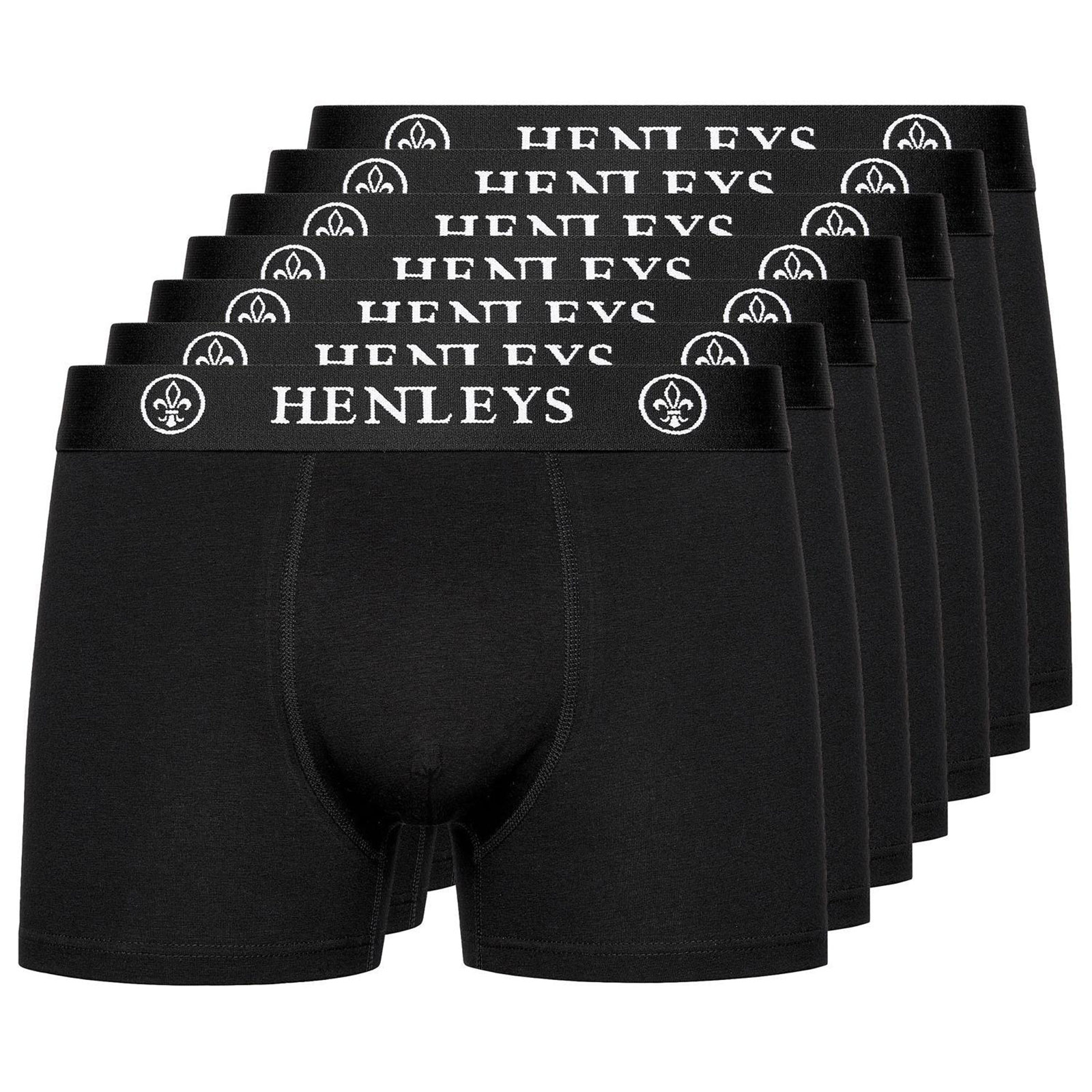 Henleys Mcblacken Boxer Shorts 7Pk Men's