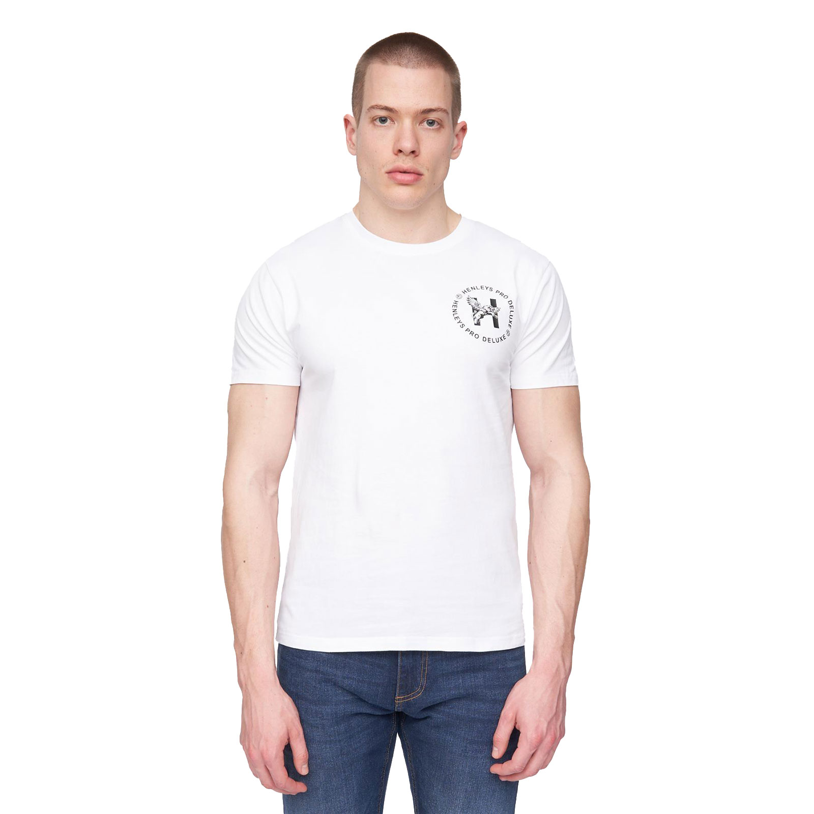 Henleys Metafone T-Shirt Men's | T-Shirt  | White  | UK Size XXL