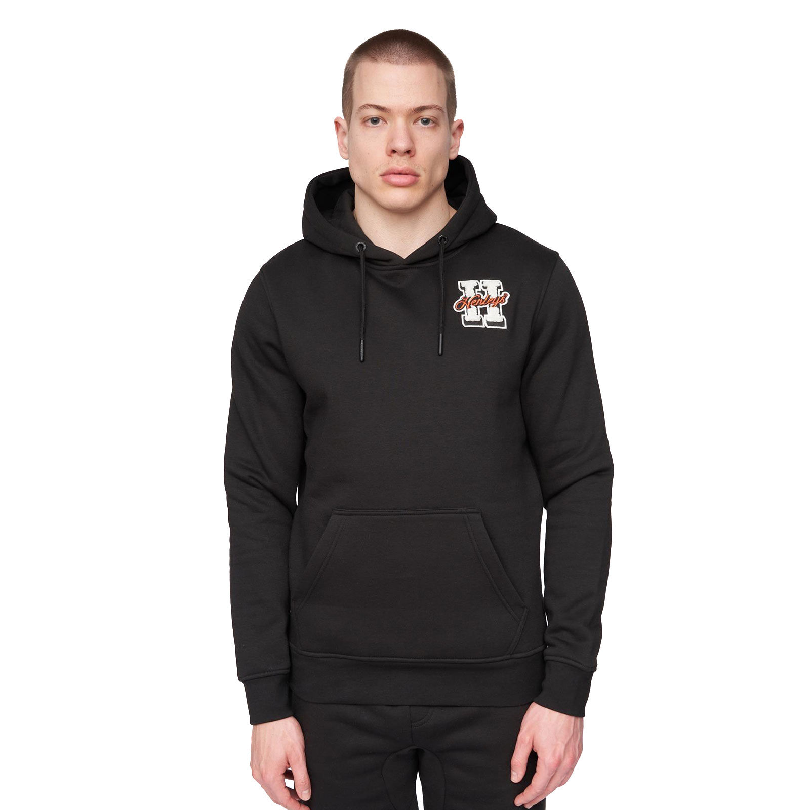 Henleys Aitchen Hoodie Men's | Hoodies  | Black  | UK Size Large