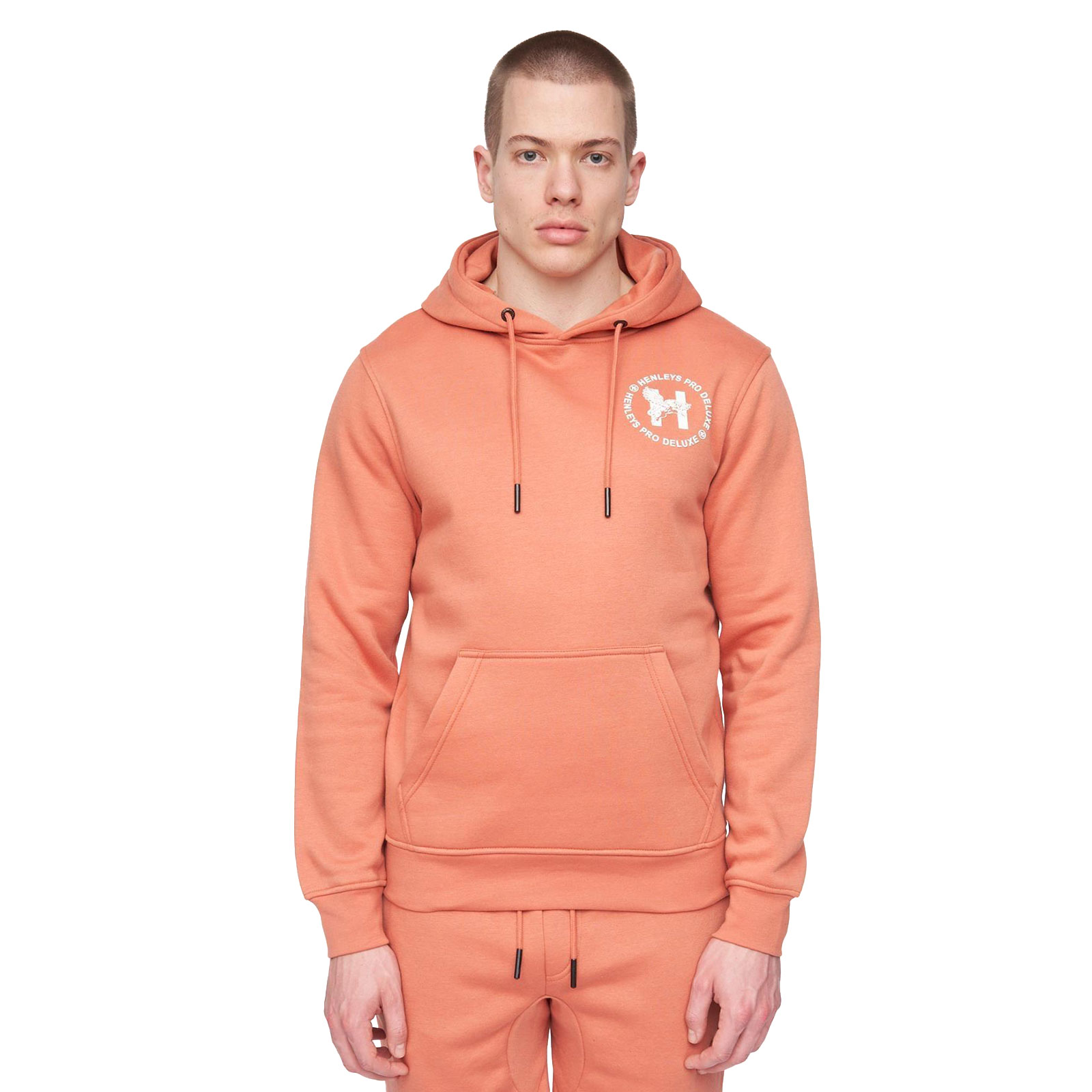 Henleys Metafone Hoodie Men's | Hoodies  | Brick Red  | UK Size Large