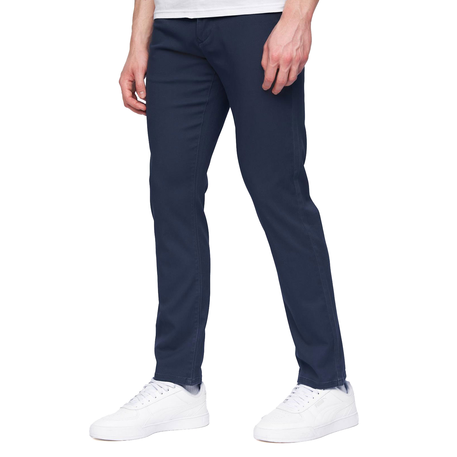 Henleys Visit Chinos Men's Trainers, Size W32 L34 In Blue