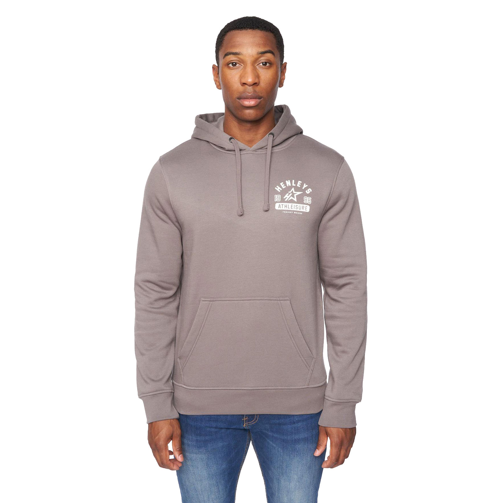 Henleys Upton Hoodie Men's | Hoodies  | Dark Grey  | UK Size XXL