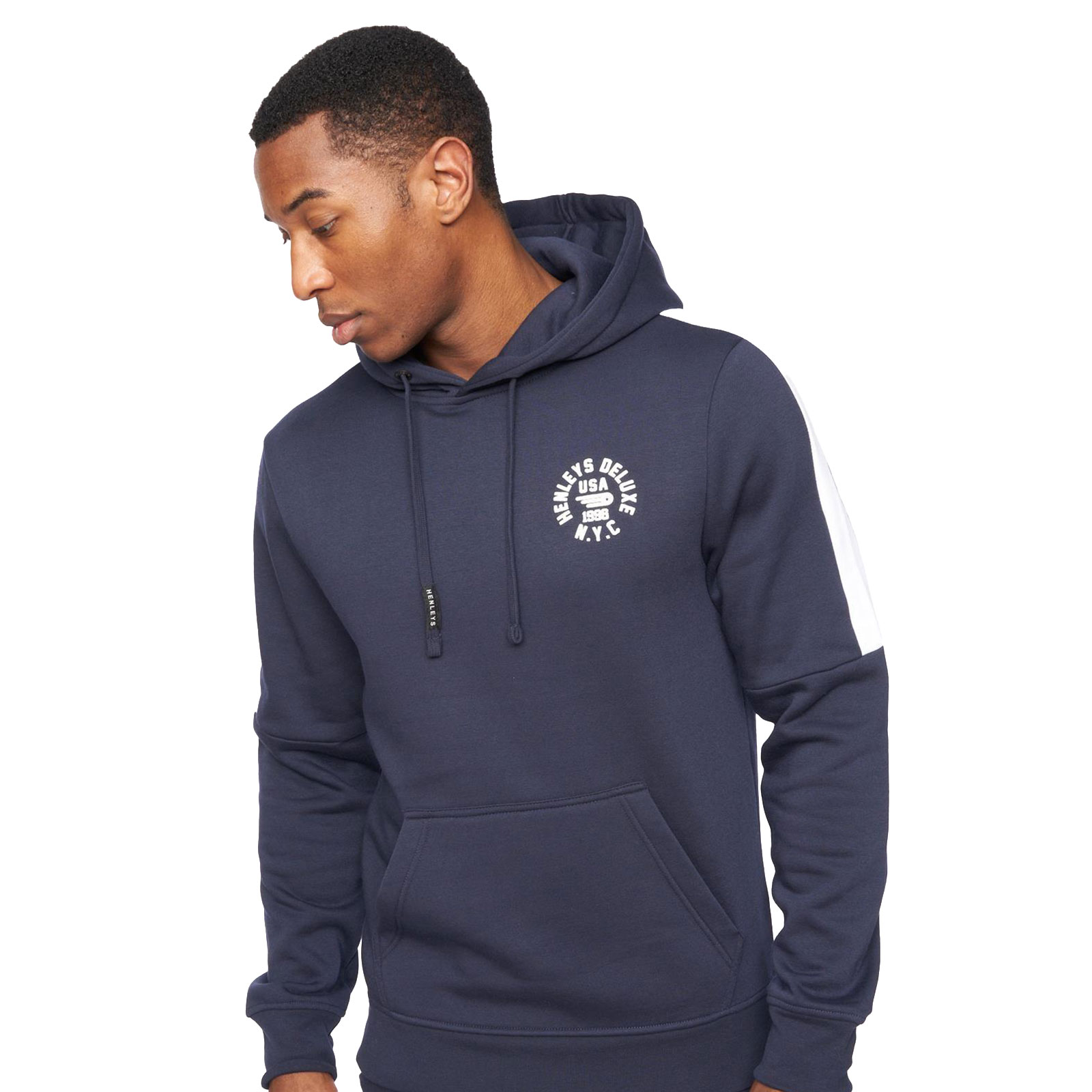 Henleys Calyer Hoodie Men's | Hoodies  | Navy  | UK Size XL