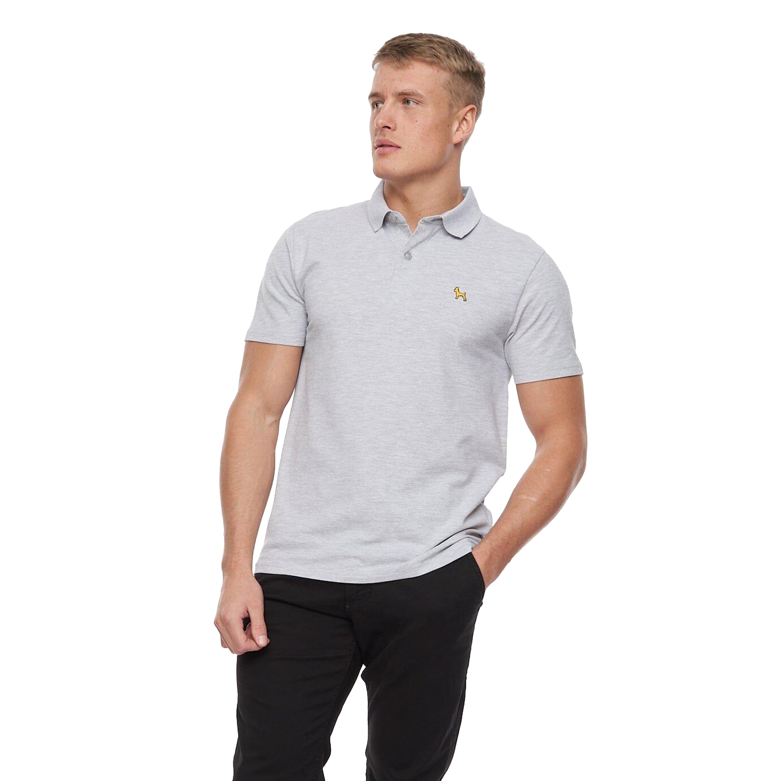 Bewley & Ritch Barden Polo Men's  Colour : Grey Marl