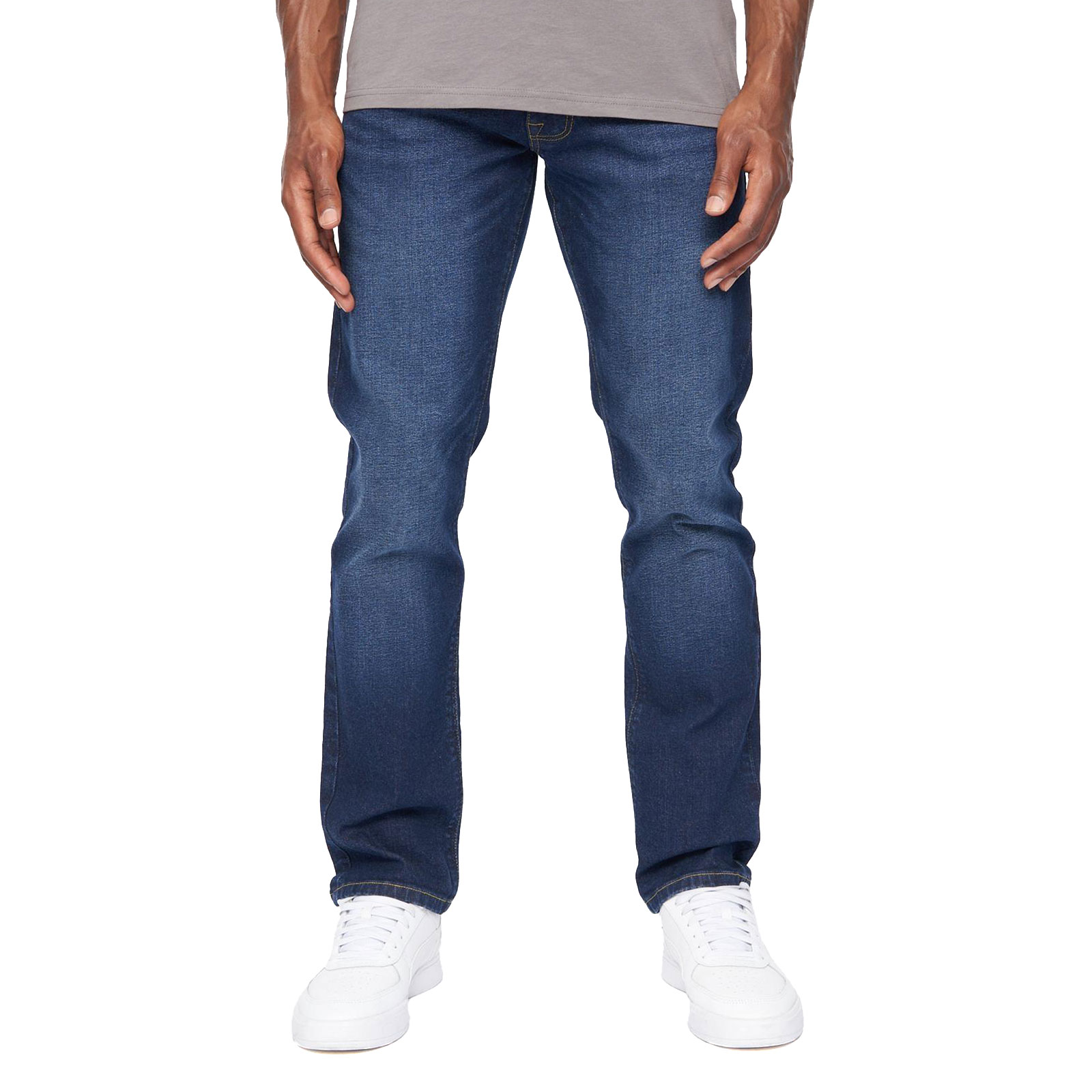 Crosshatch Cadman Straight Fit Jeans Men's Trainers  Size:  Colour : Dark Wash W36 L34 In Dark Wash
