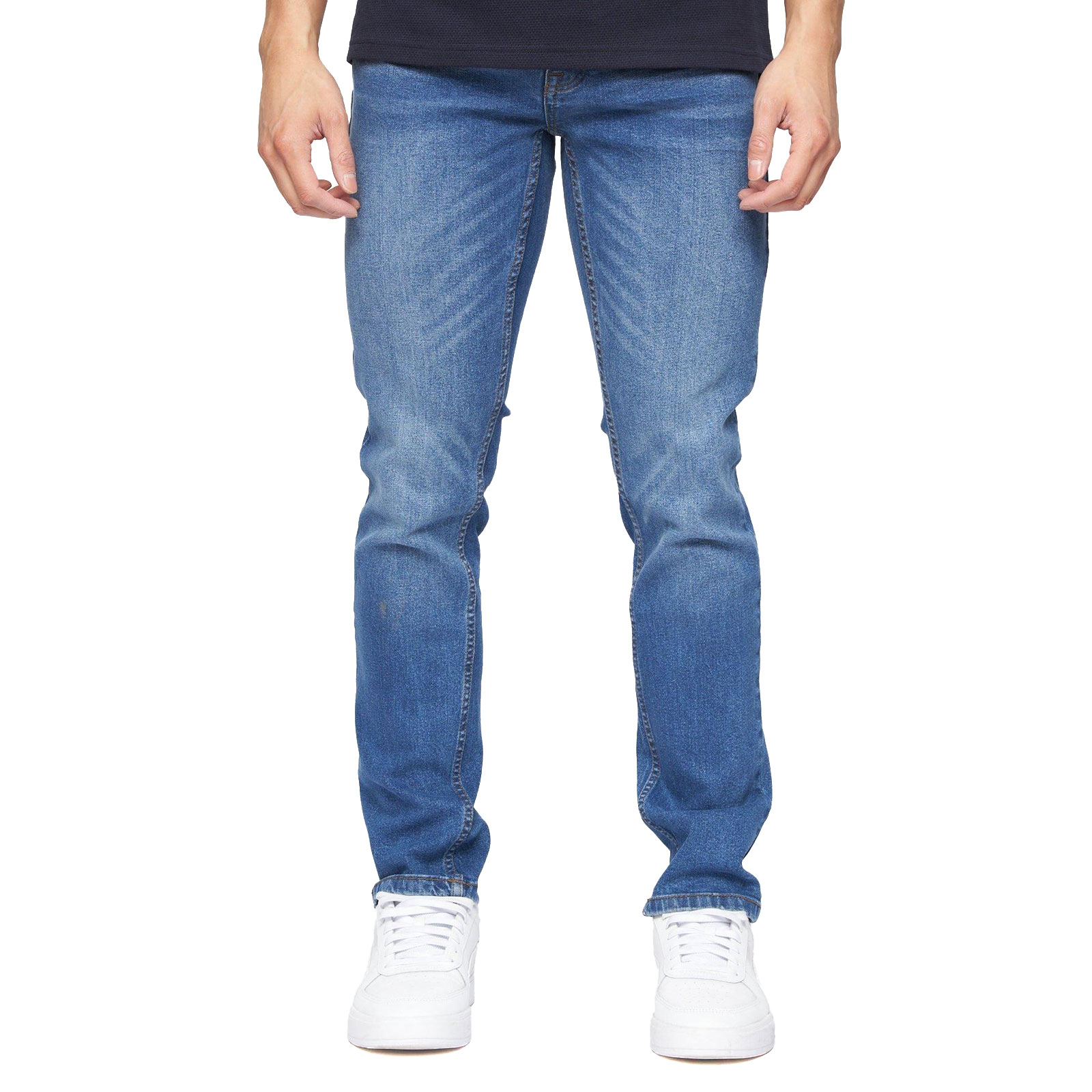 Crosshatch Malcolm Slim Fit Jeans Men's  Size:  Colour : Stone Wash W36 L30 In Stone Wash