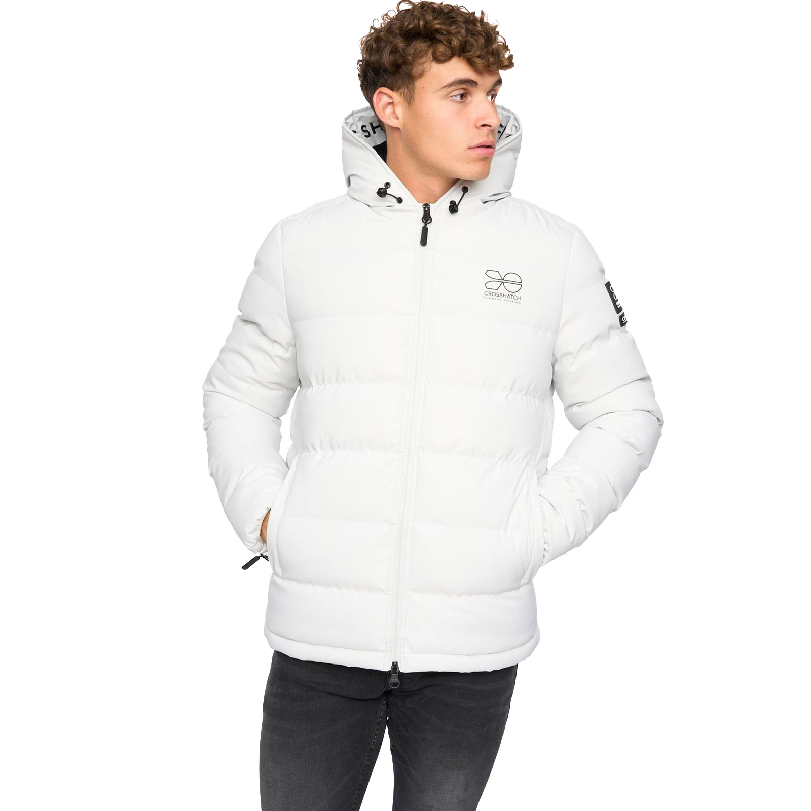 Crosshatch Pitsburg Jacket Men's - Putty - Size XXL