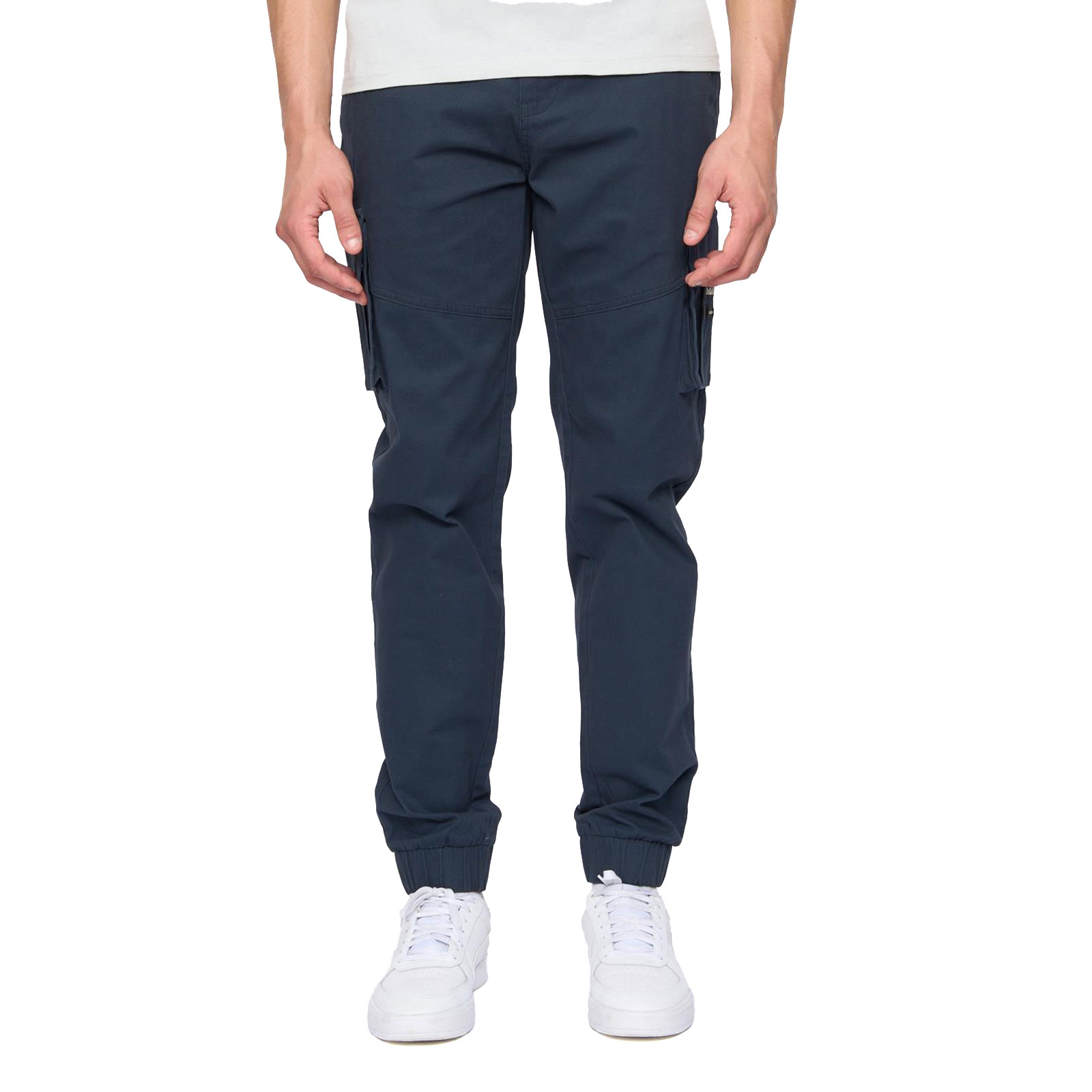 Duck And Cover Chemmer Cargo Jog Pants Men's Trainers, Size W30 L32 In Navy