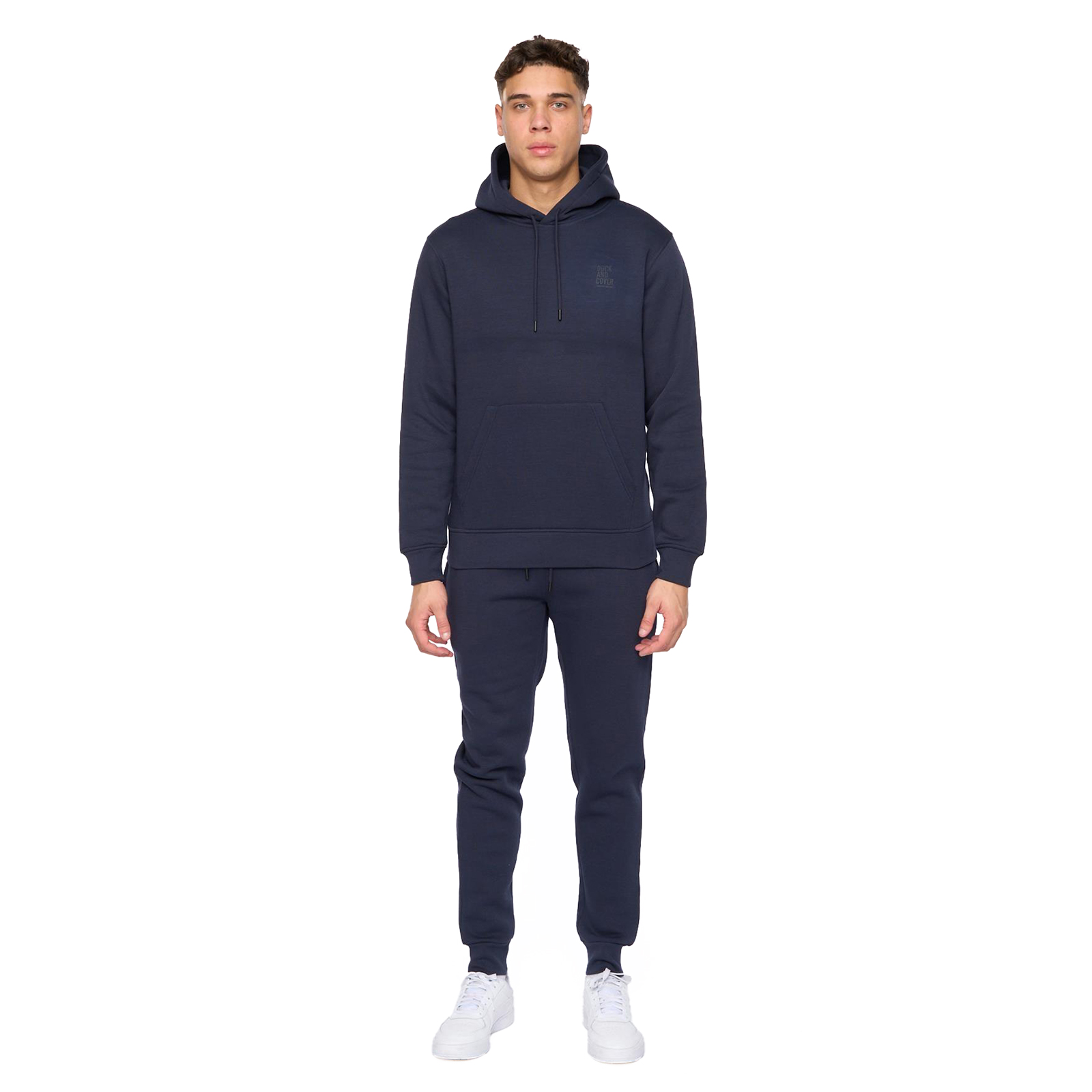 Duck And Cover Merchell Tracksuit Men's Trainers, Size L In Navy