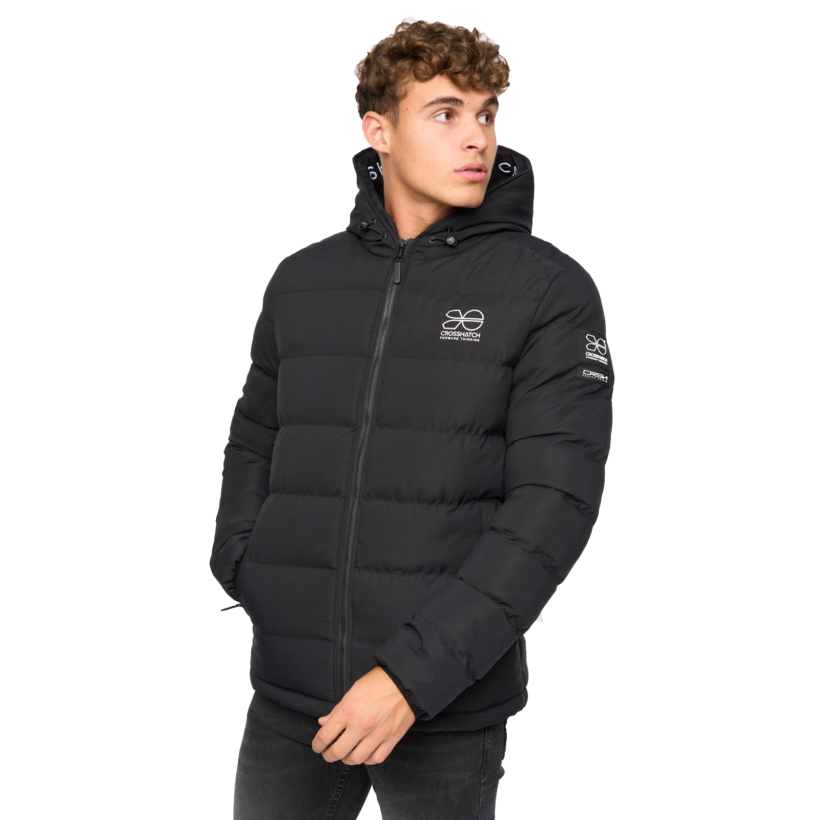 Crosshatch Pitsburg Jacket Men's - Black - Size XL