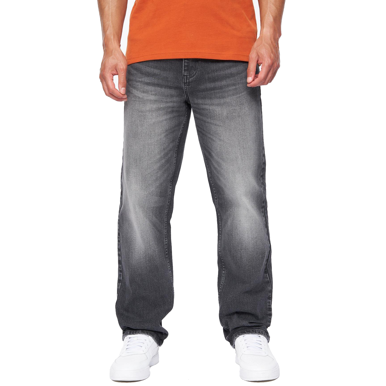 Duck And Cover Rushawn Jeans Men's Trainers  Size:  Colour : Black W40 L30