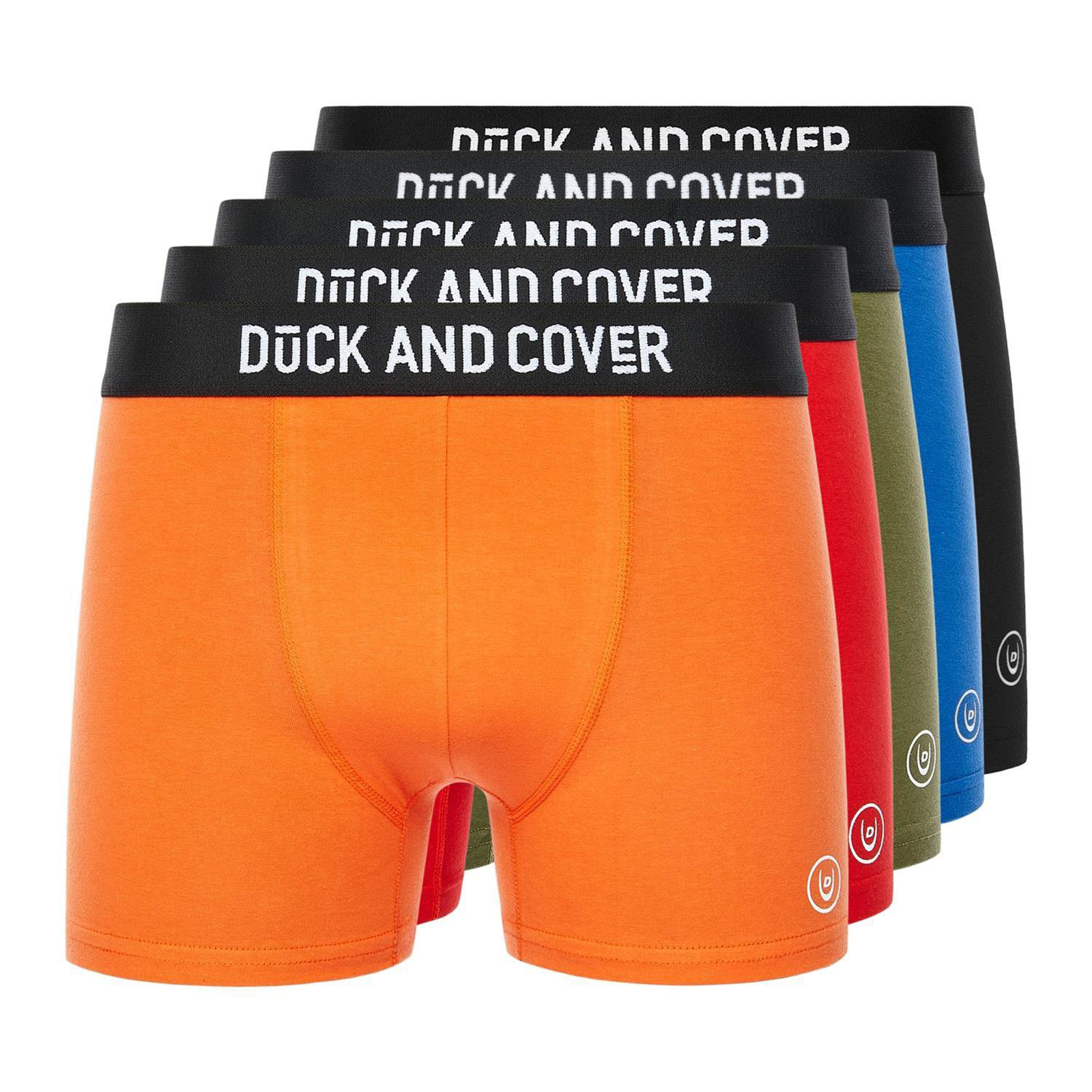 Duck And Cover Thriller 5Pk Boxer Shorts Men's  Colour : Assorted